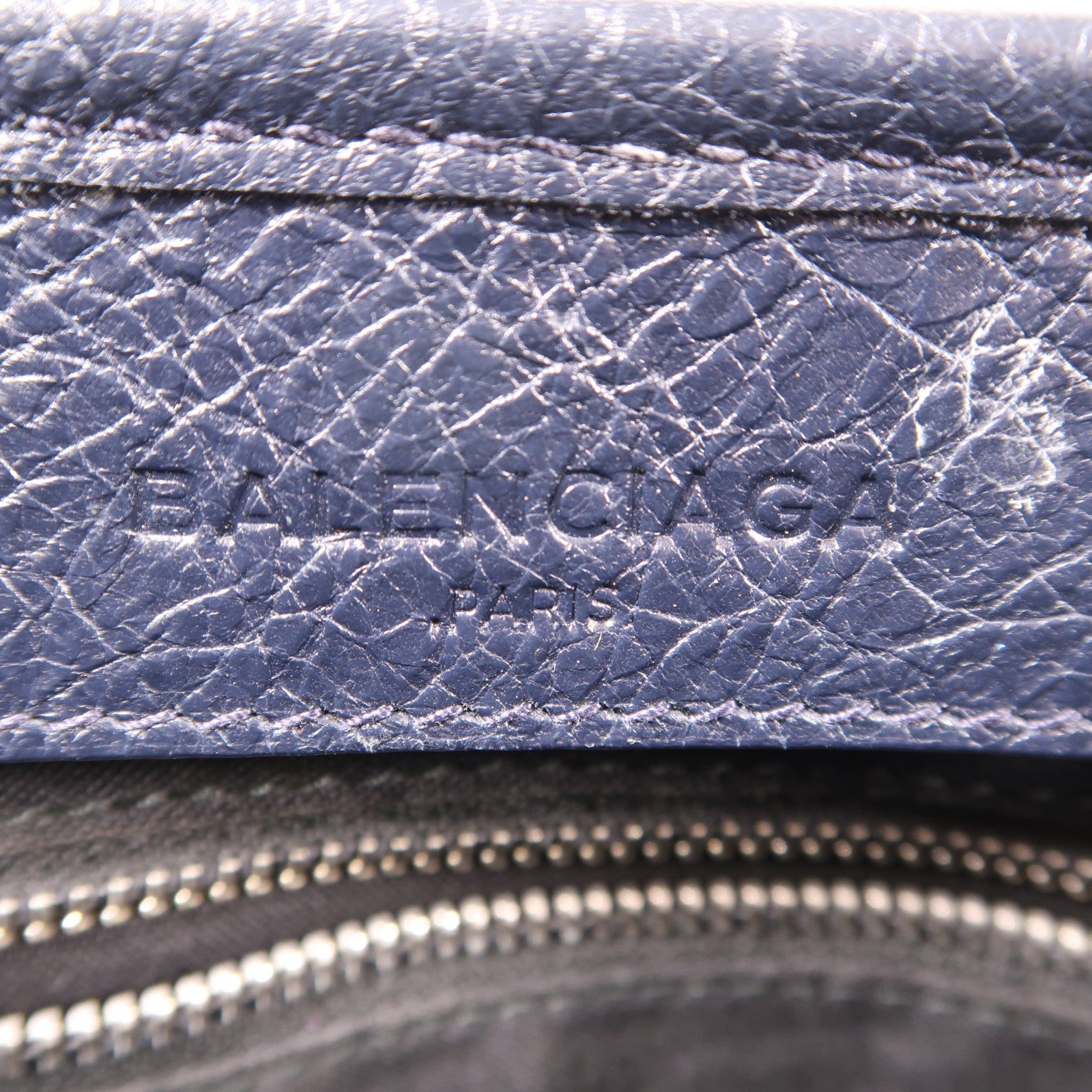 BALENCIAGA 牛皮皮革Cabas Xs銀扣手挽肩背兩用袋