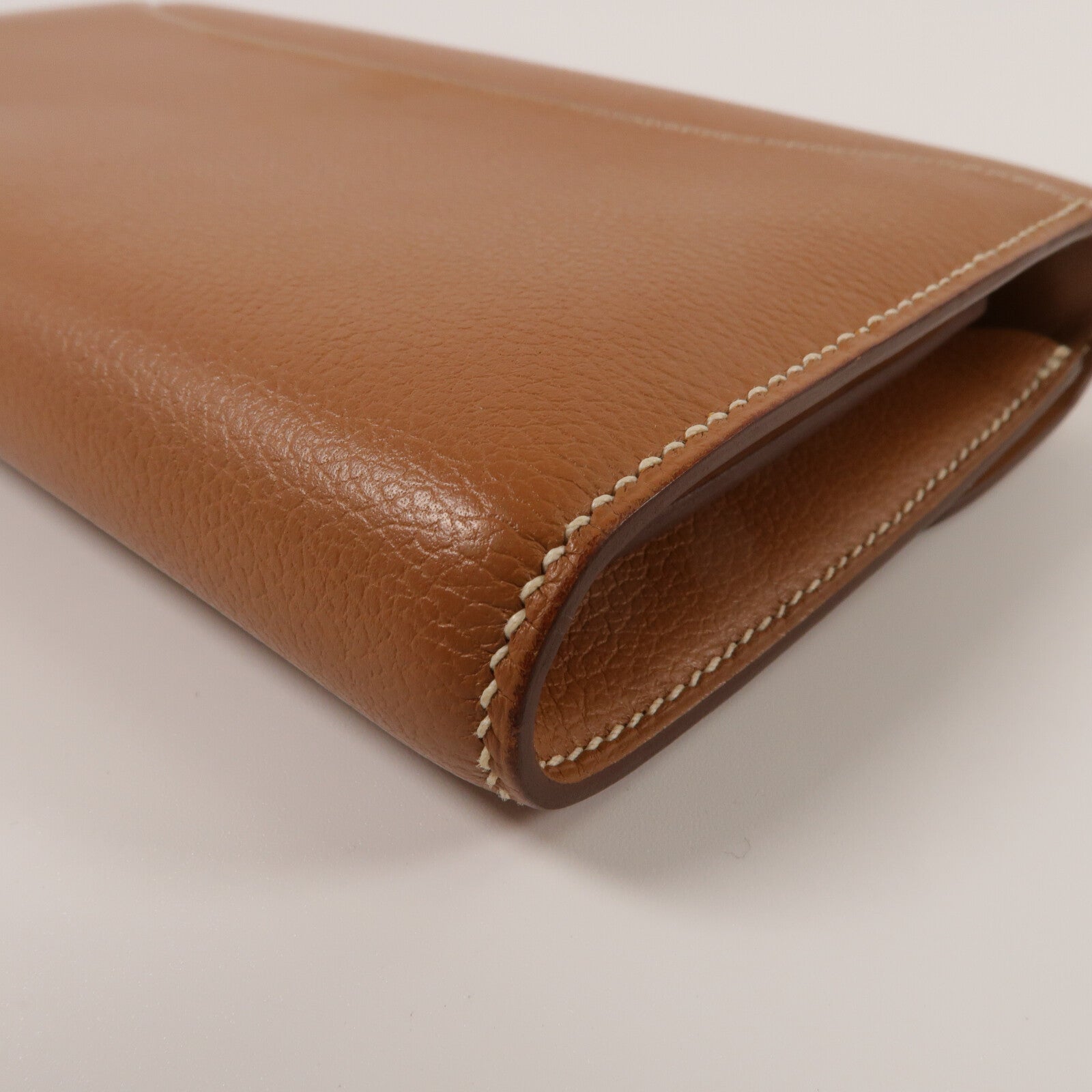HERMES Evercolor皮革Constance To Go肩背袋Gold