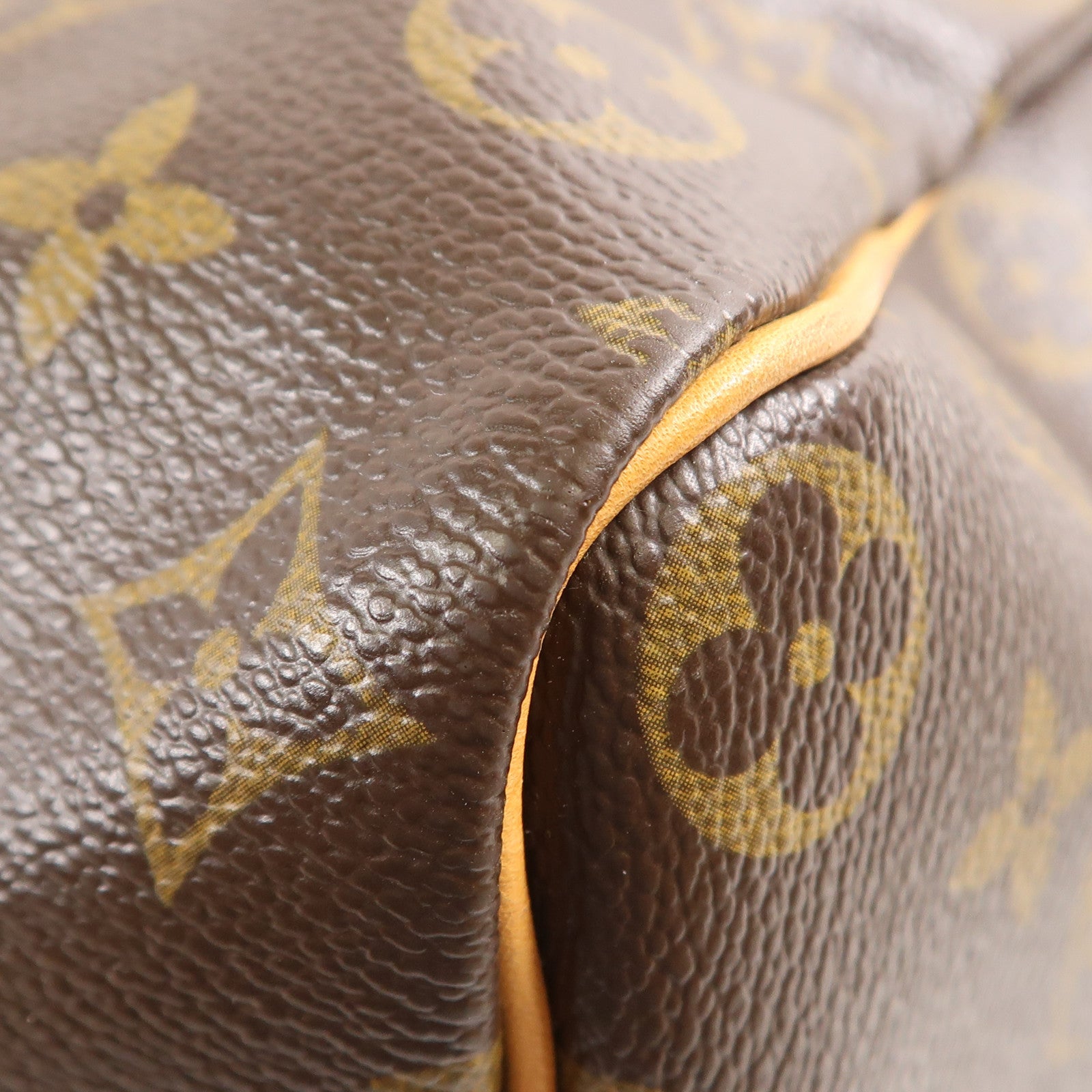 LOUIS VUITTON LV GHW Speedy 35 Hand Bag M41107 Monogram Brown