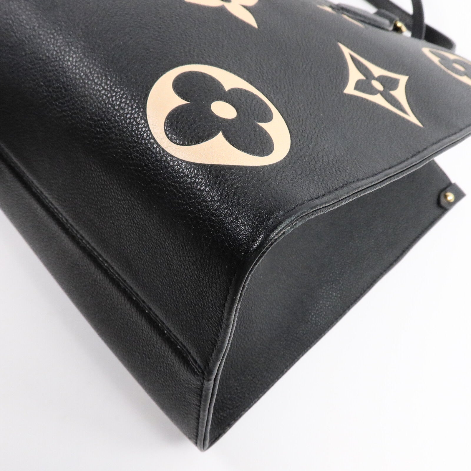 LOUIS VUITTON Monogram Empreinte OnTheGO金扣手挽肩背兩用袋