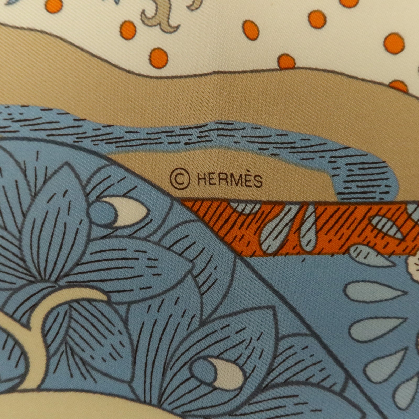 HERMES 絲質Scarf 90x90cm絲巾