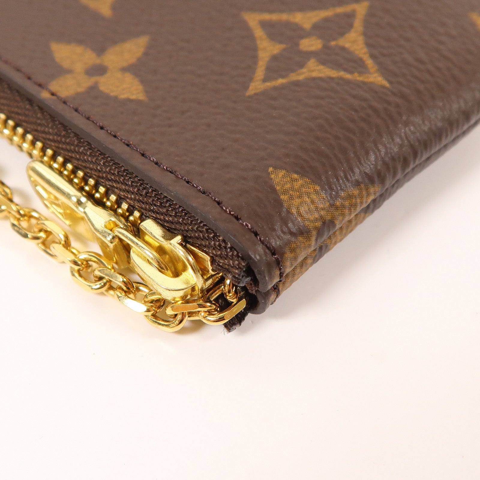 LOUIS VUITTON Monogram Key Pouch金扣鎖匙包