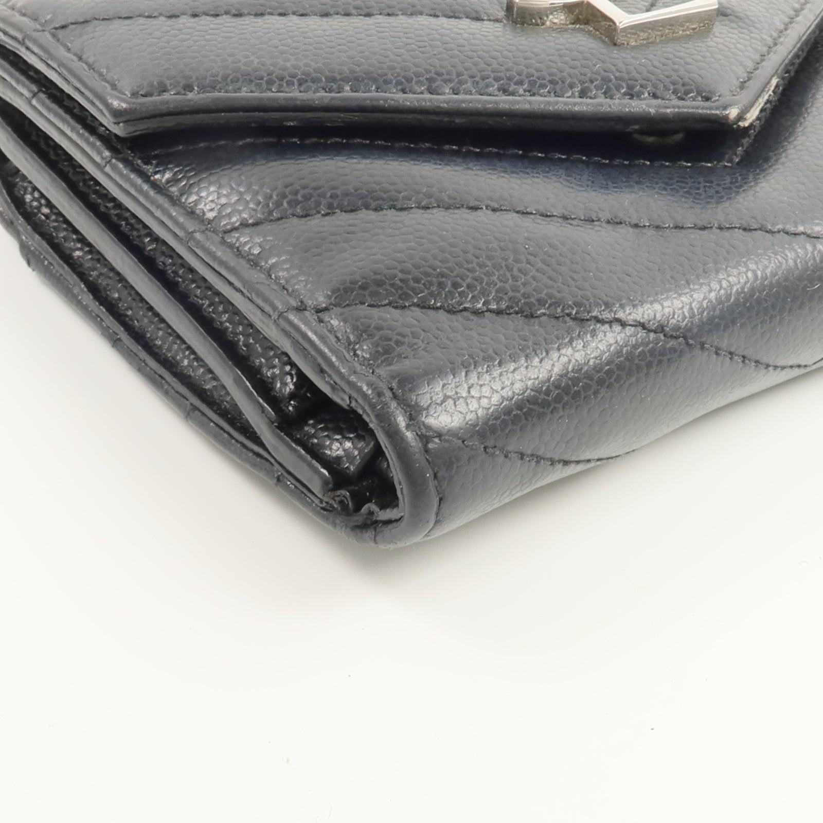 SAINT LAURENT 牛皮皮革Wallet錢包