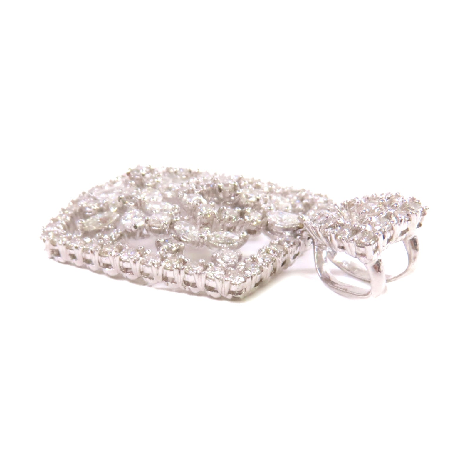 JEWELRY PT900鉑金/3.07ct鑚石Diamond Pendant Top吊墜