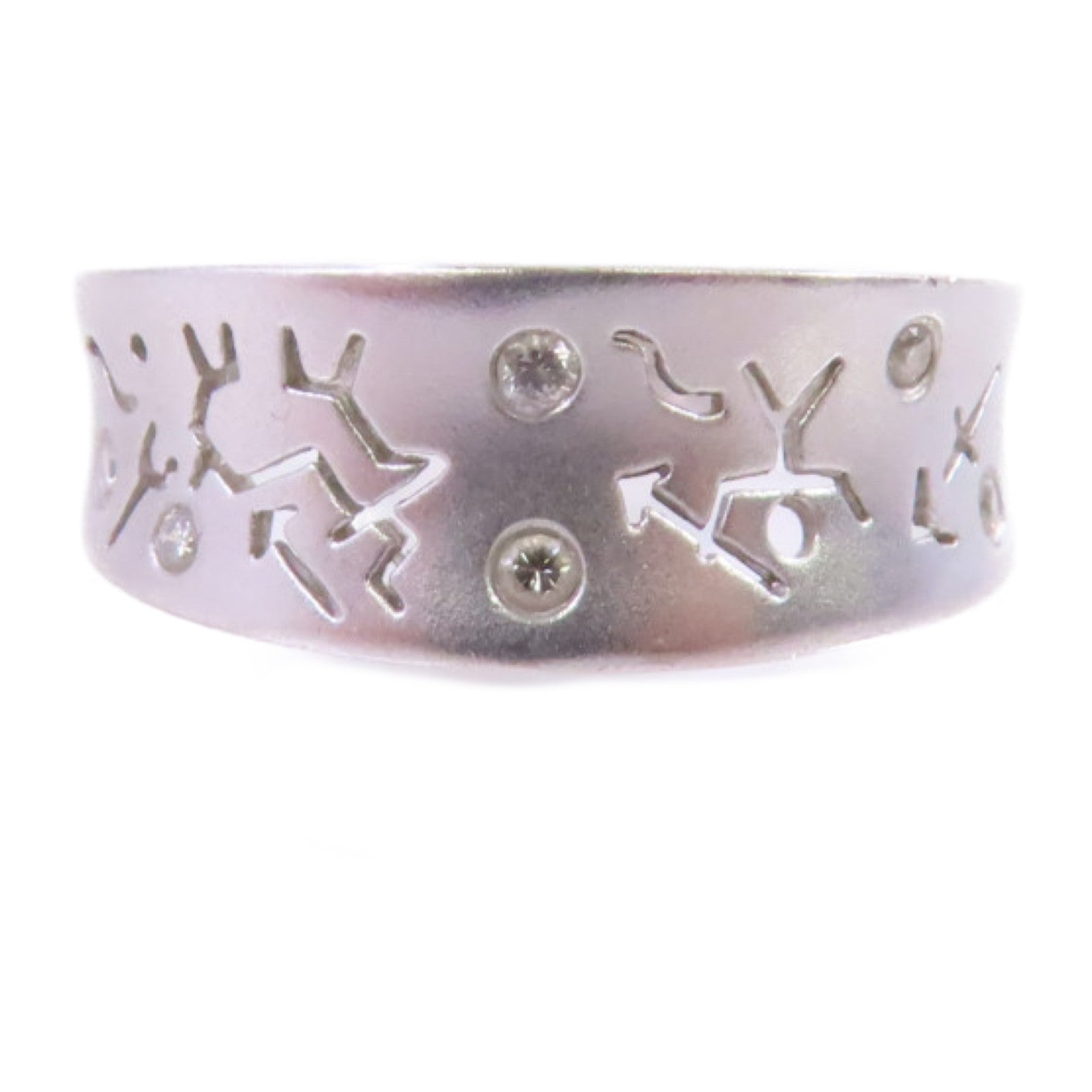 JEWELRY 18K白金Diamond Ring鑽石戒指US#5.25