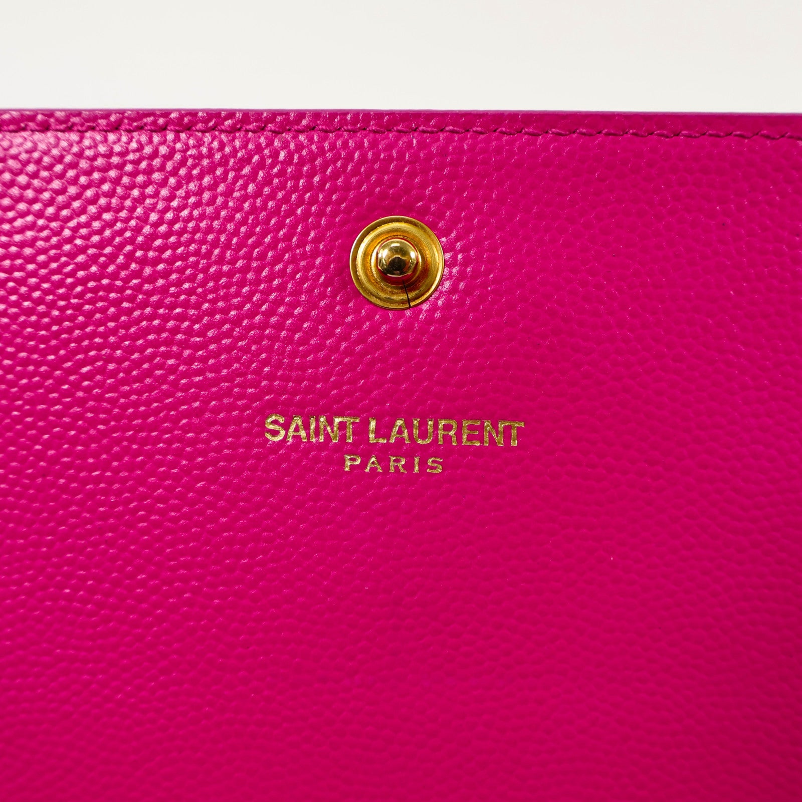 SAINT LAURENT 牛皮皮革Long Wallet長錢包