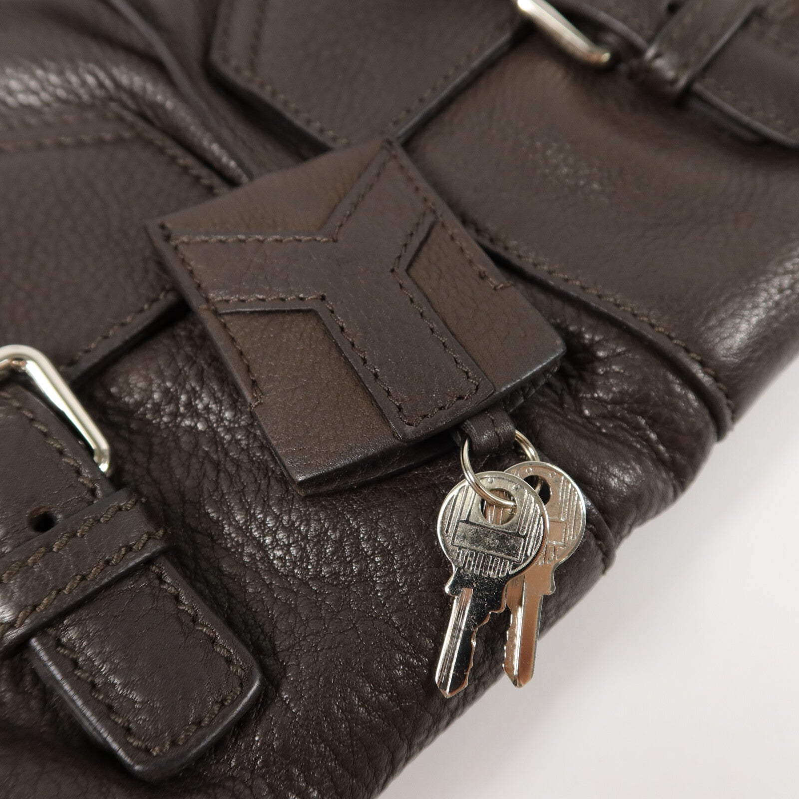 SAINT LAURENT 牛皮皮革Sac Lover Bag肩背袋