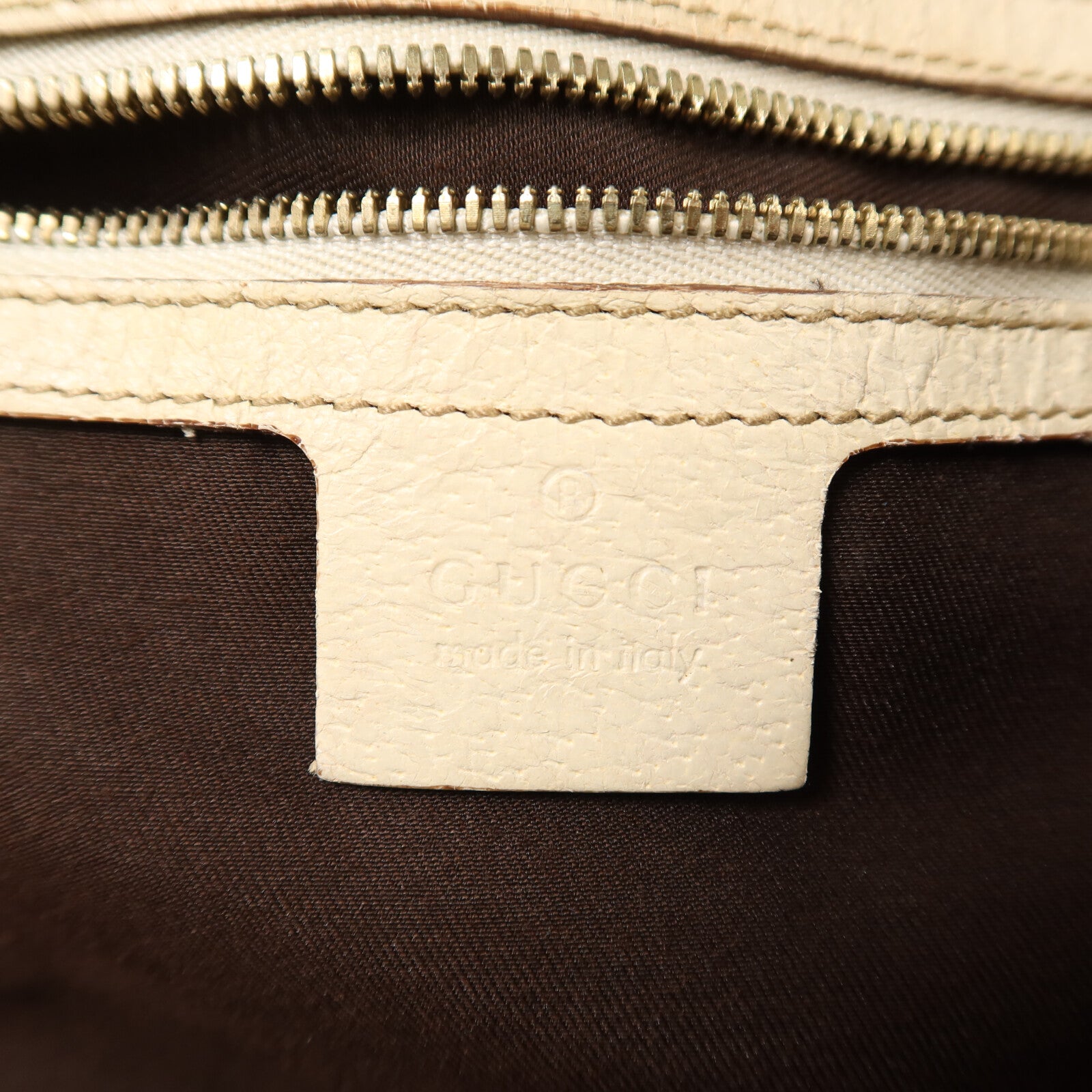 GUCCI 帆布Handle Bag金扣手挽袋