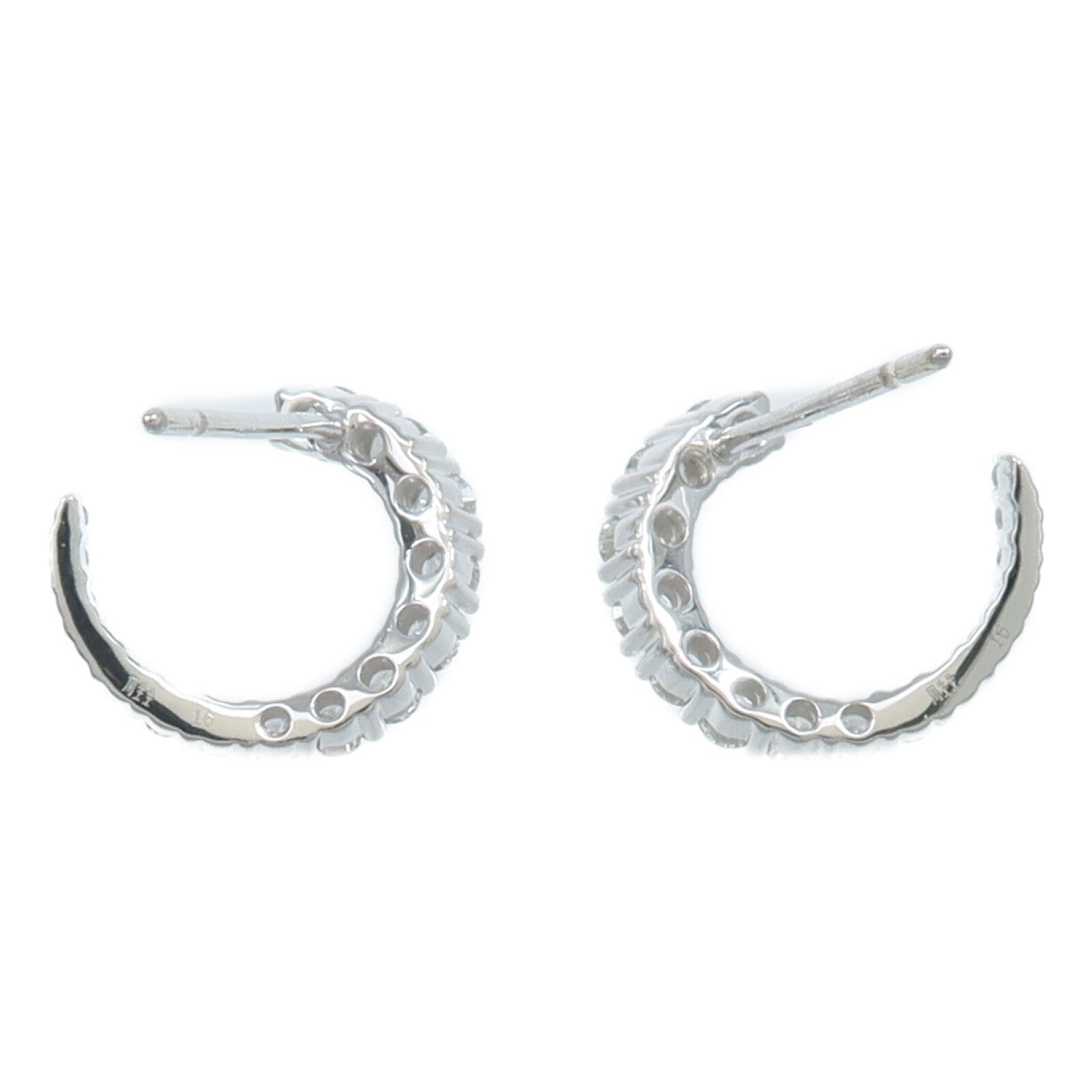 JEWELRY 18K白金Diamond Earring鑽石耳環