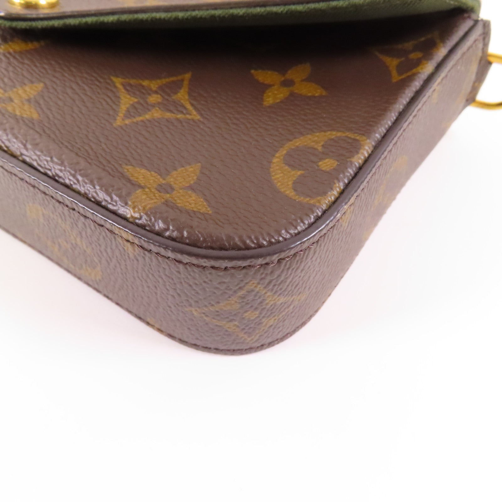 LOUIS VUITTON Monogram Felicie Strap & Go金扣肩背袋