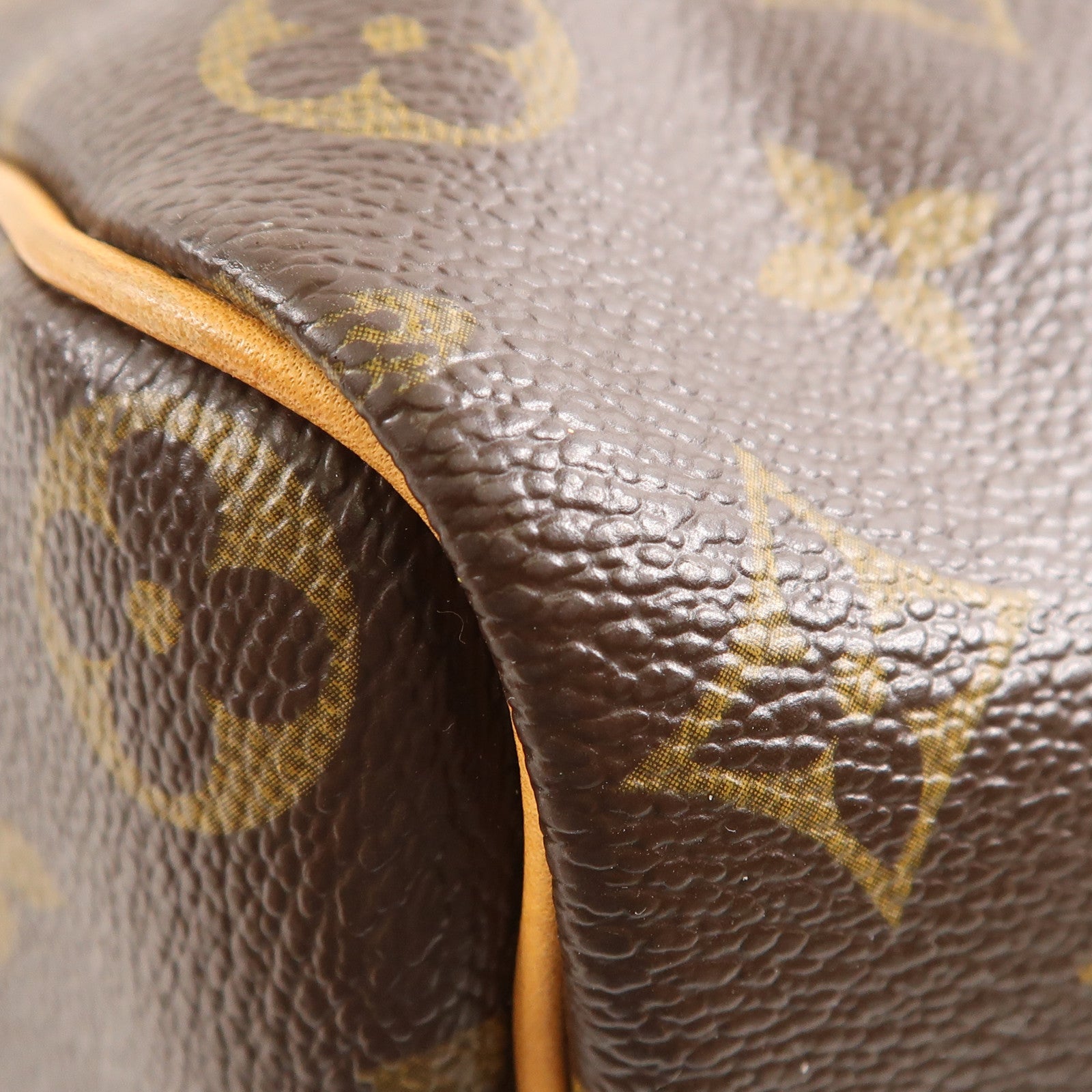 LOUIS VUITTON LV GHW Speedy 35 Hand Bag M41107 Monogram Brown