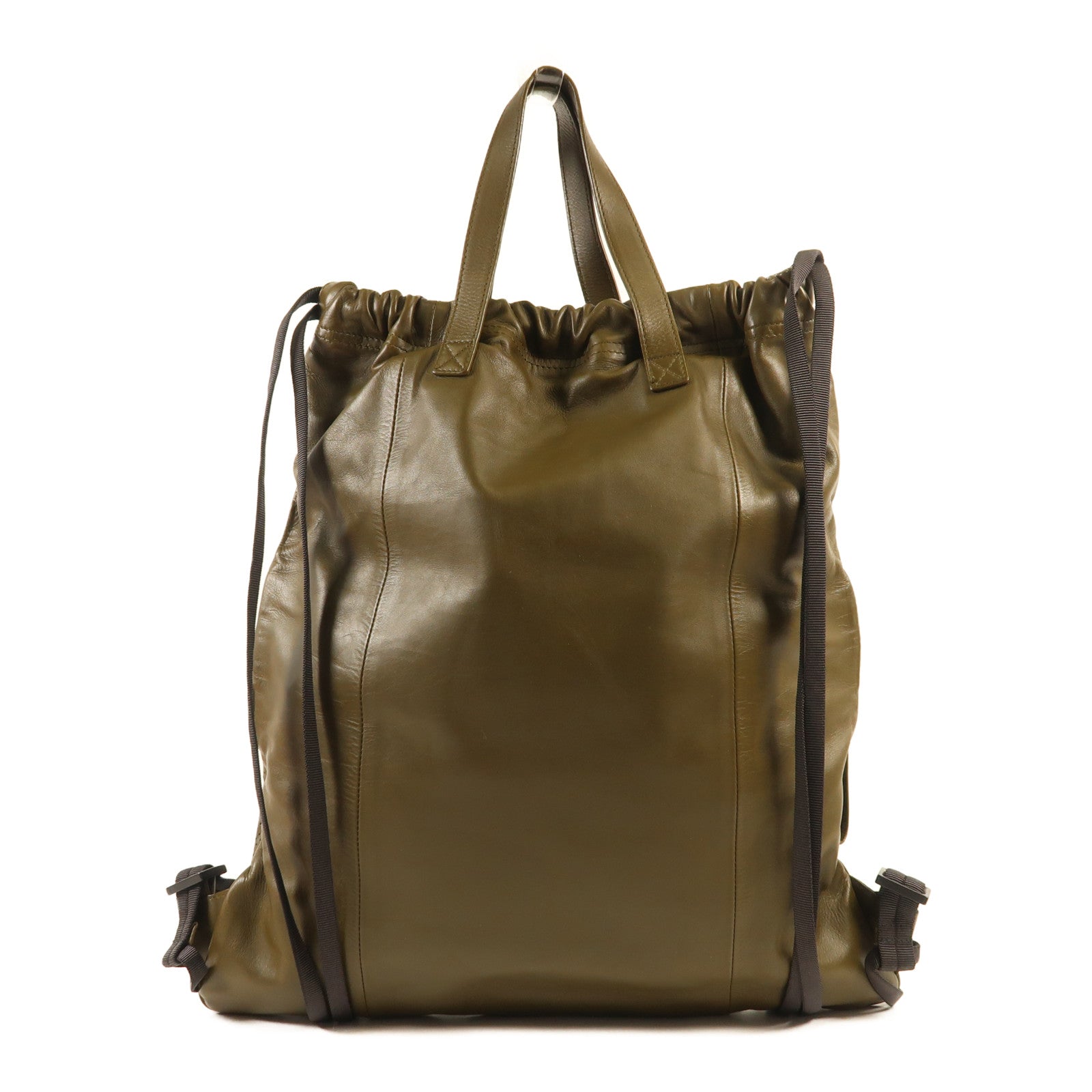 BOTTEGA VENETA 【激減優惠】牛皮皮革Backpack背包