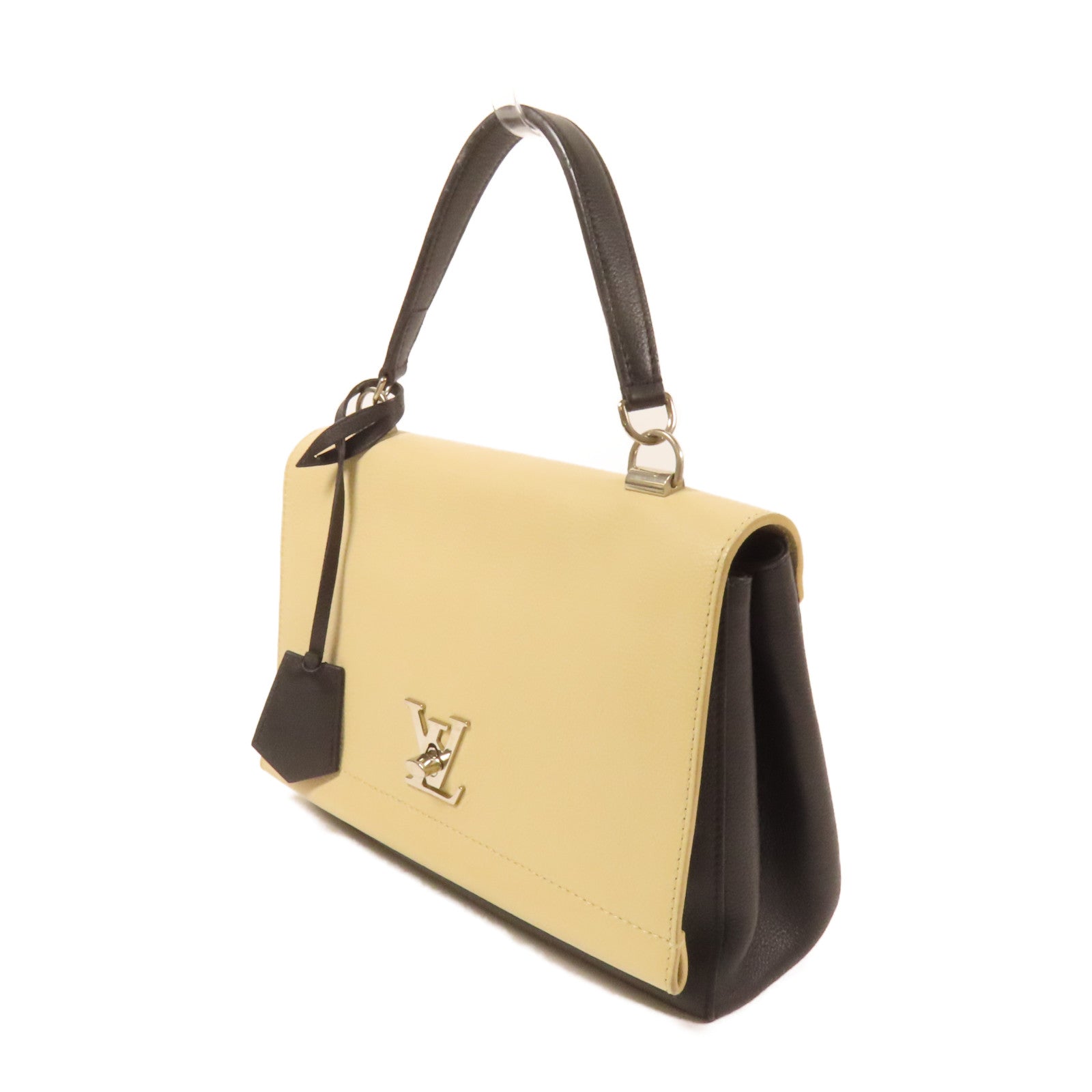 LOUIS VUITTON 牛皮皮革Lockme 2 Cartable銀扣手挽肩背兩用袋