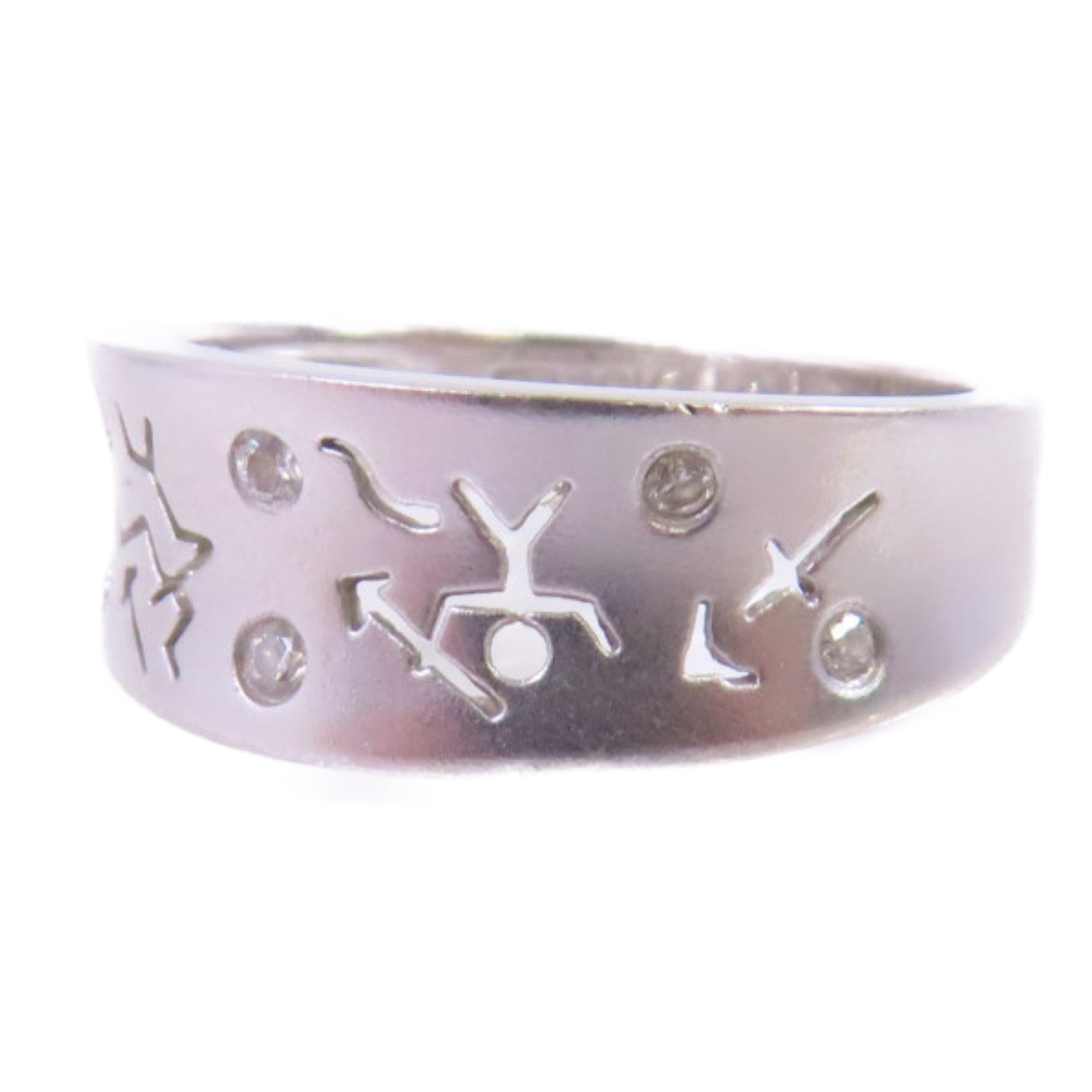 JEWELRY 18K白金Diamond Ring鑽石戒指US#5.25