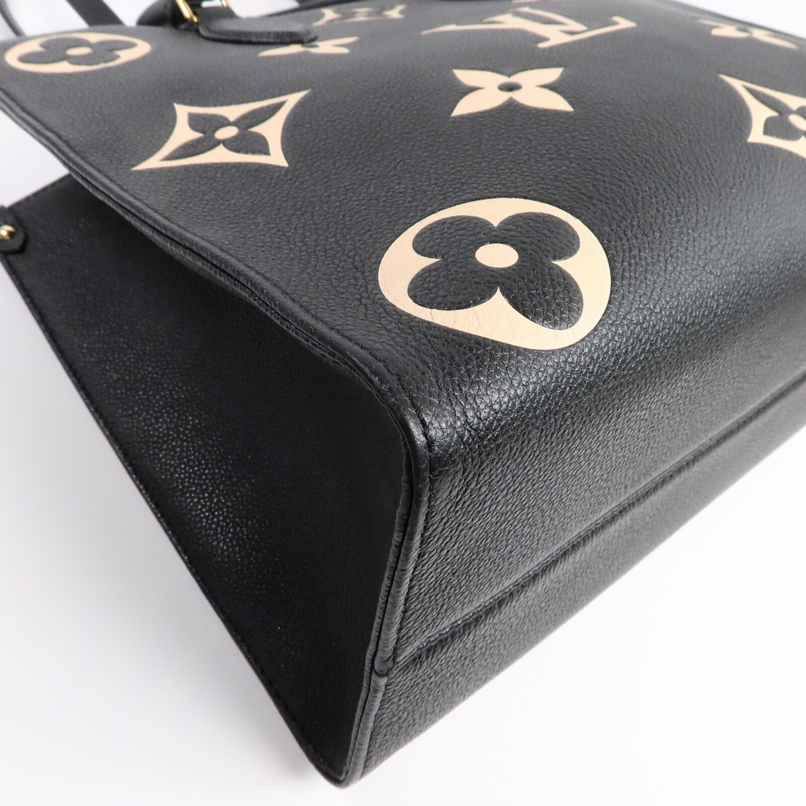 LOUIS VUITTON Monogram Empreinte OnTheGO金扣手挽肩背兩用袋
