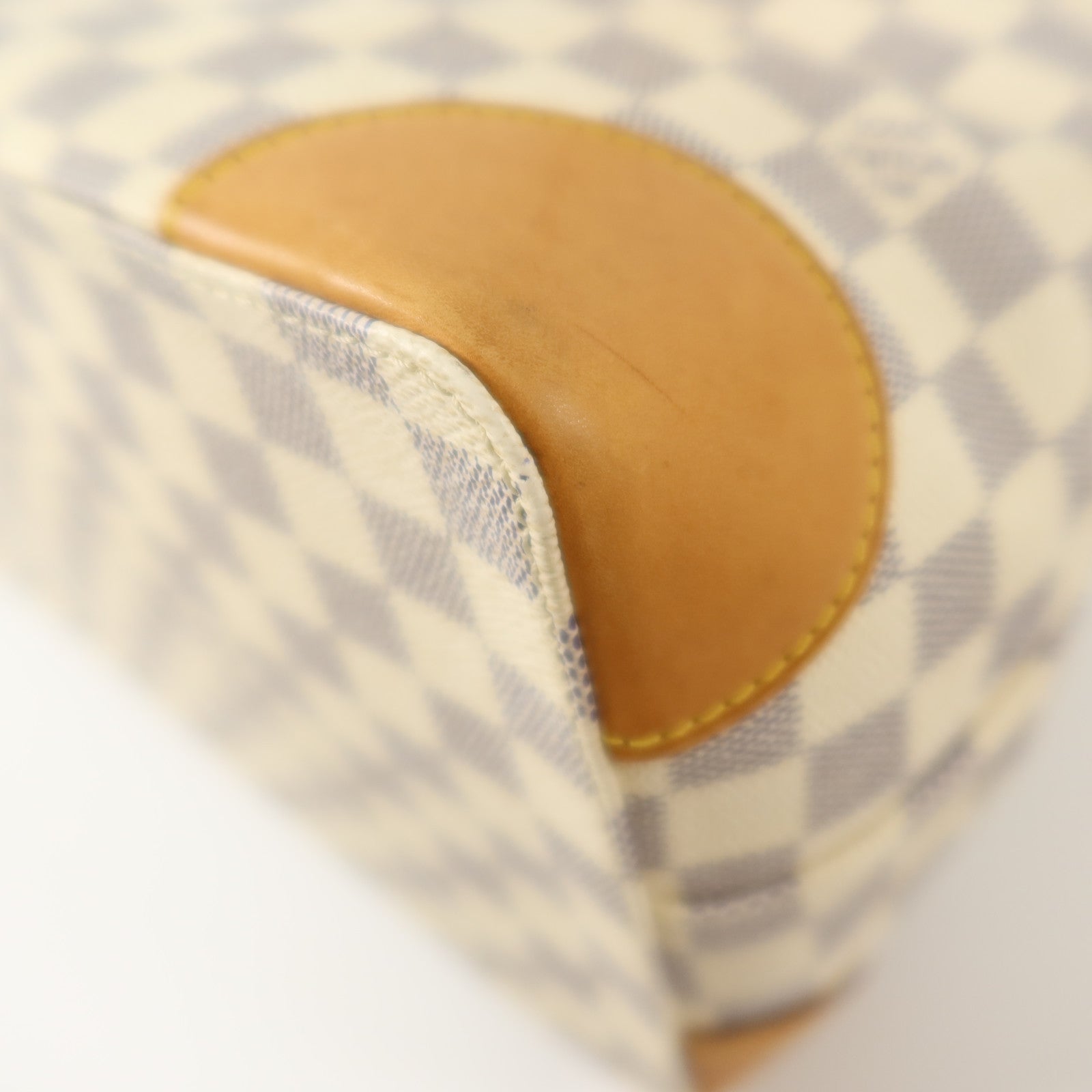 LOUIS VUITTON Damier Azur Hampstead MM金扣肩背袋
