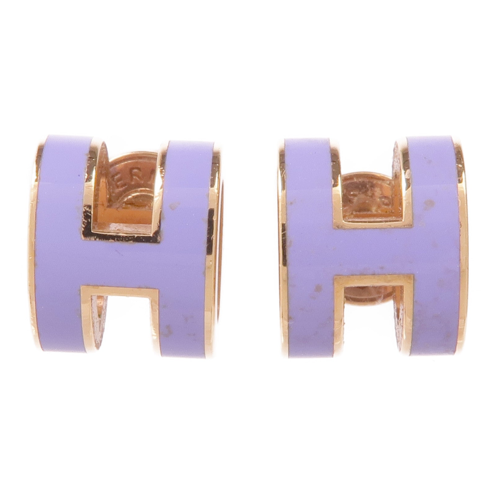 HERMES 金屬Mini Pop H Earrings耳環