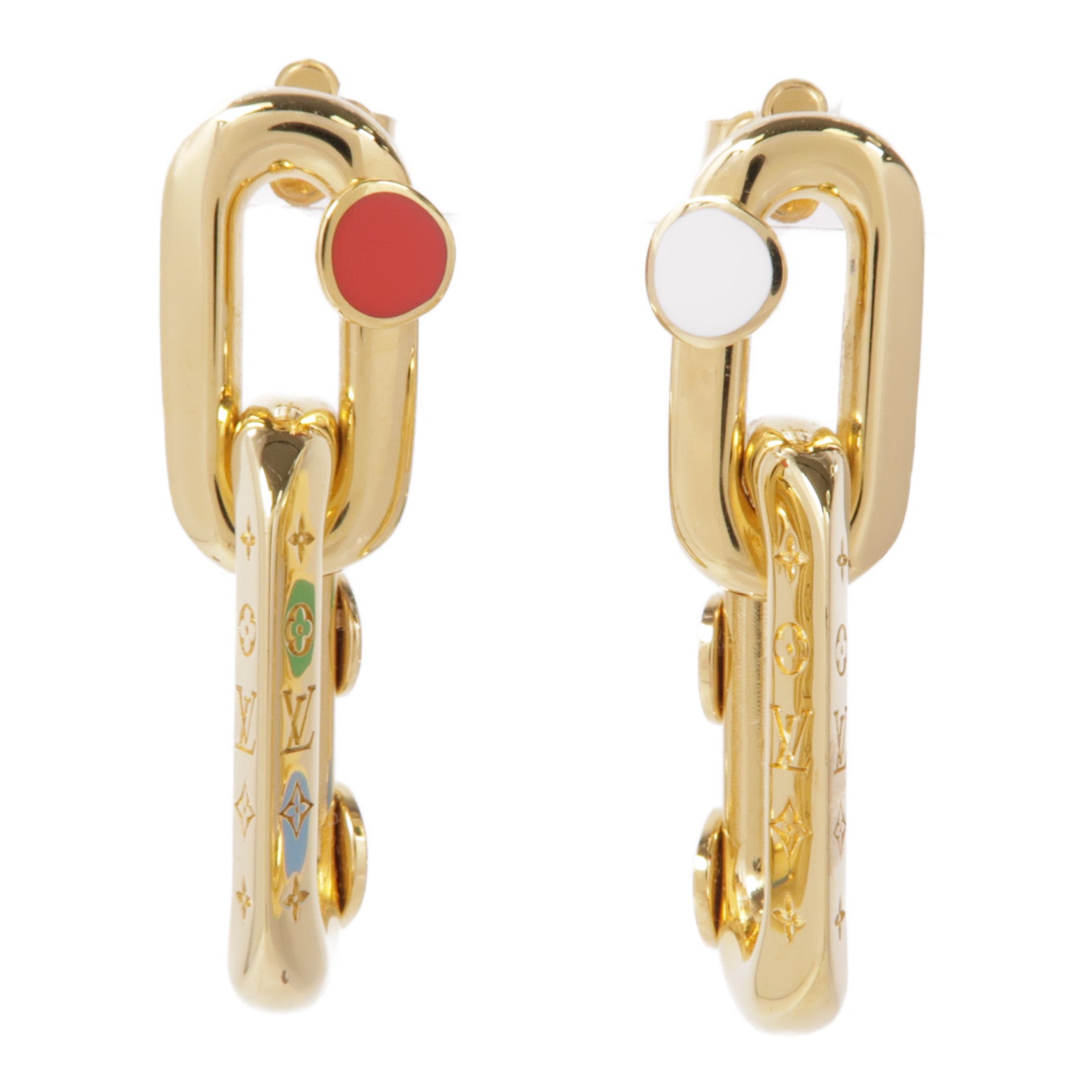 LOUIS VUITTON 金屬LV x YK Earrings耳環
