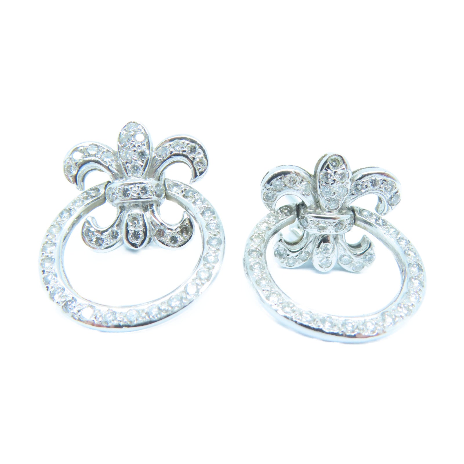 JEWELRY **【激減優惠】18K白金Earrings鑽石耳環