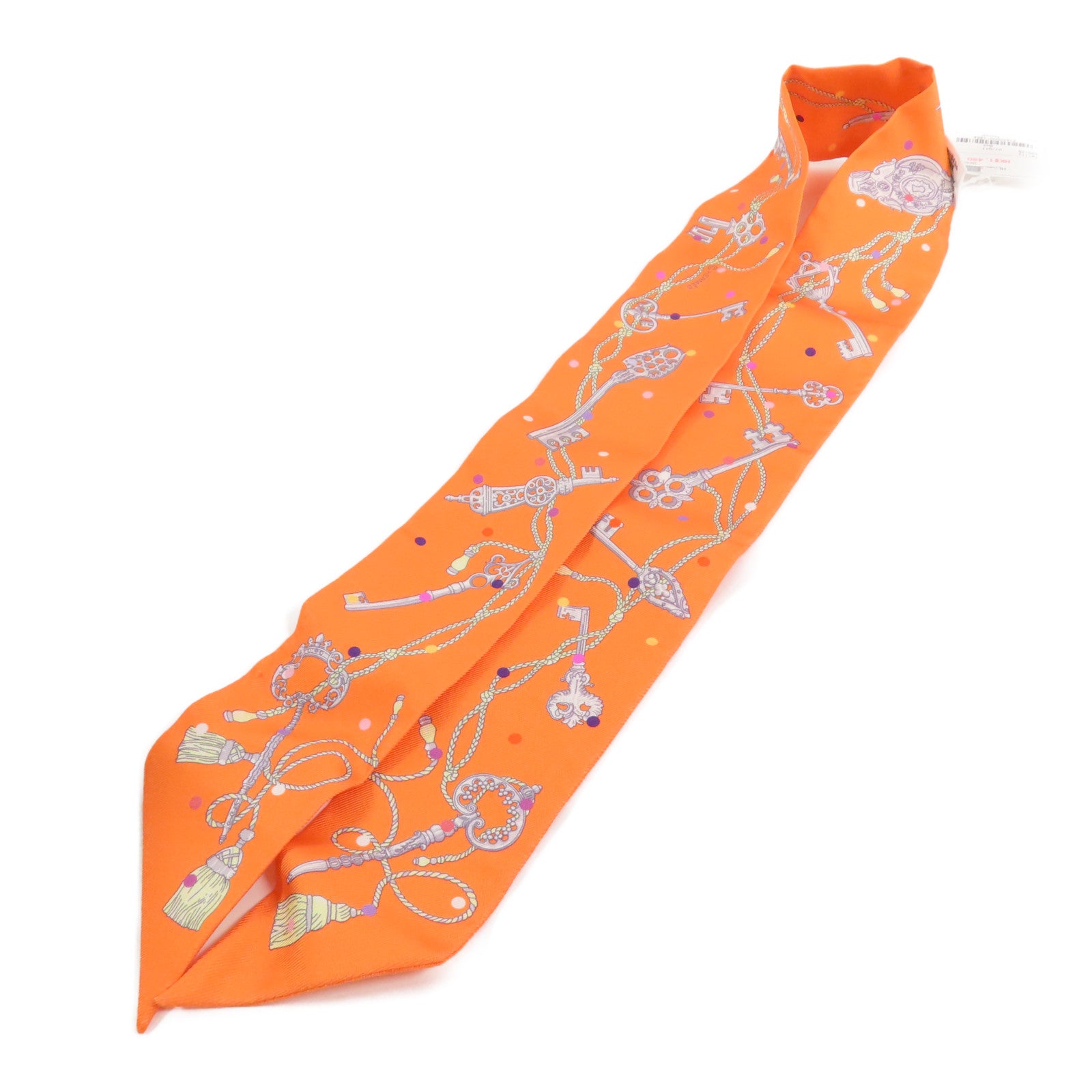 HERMES 絲質Twilly Scarf絲巾