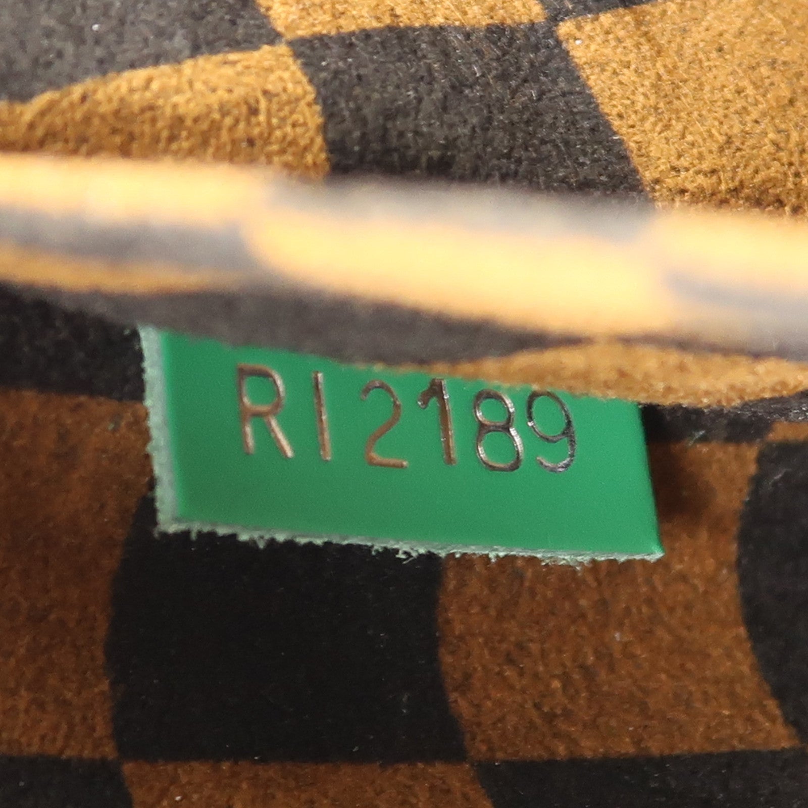 LOUIS VUITTON Damier Valisette BB銀扣手挽肩背兩用袋