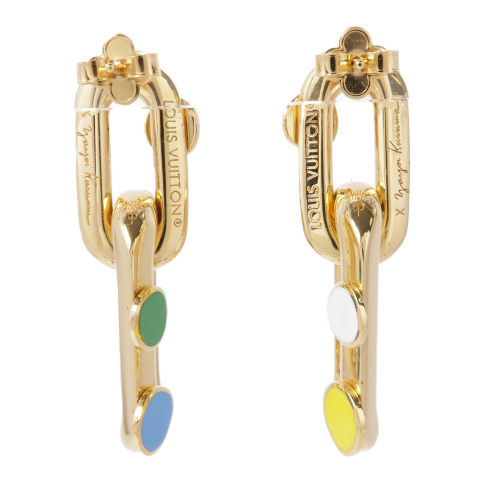 LOUIS VUITTON 金屬LV x YK Earrings耳環
