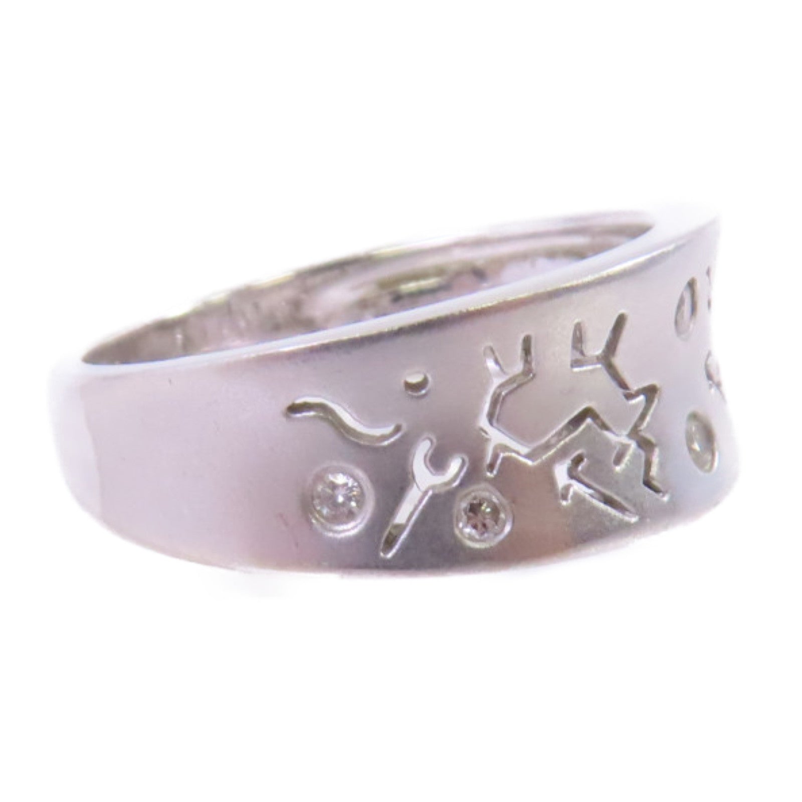 JEWELRY 18K白金Diamond Ring鑽石戒指US#5.25