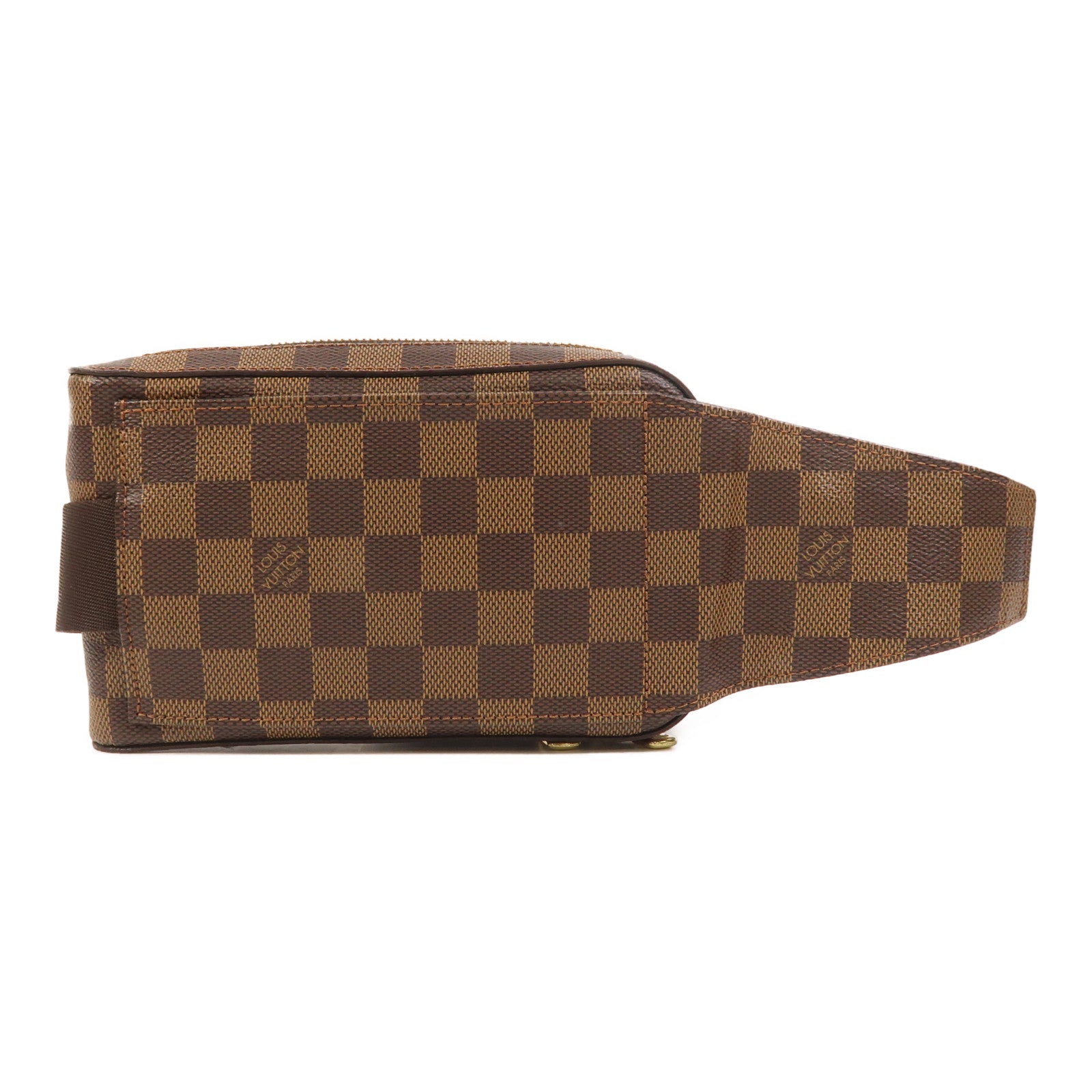 LOUIS VUITTON Damier Geronimos金扣腰包