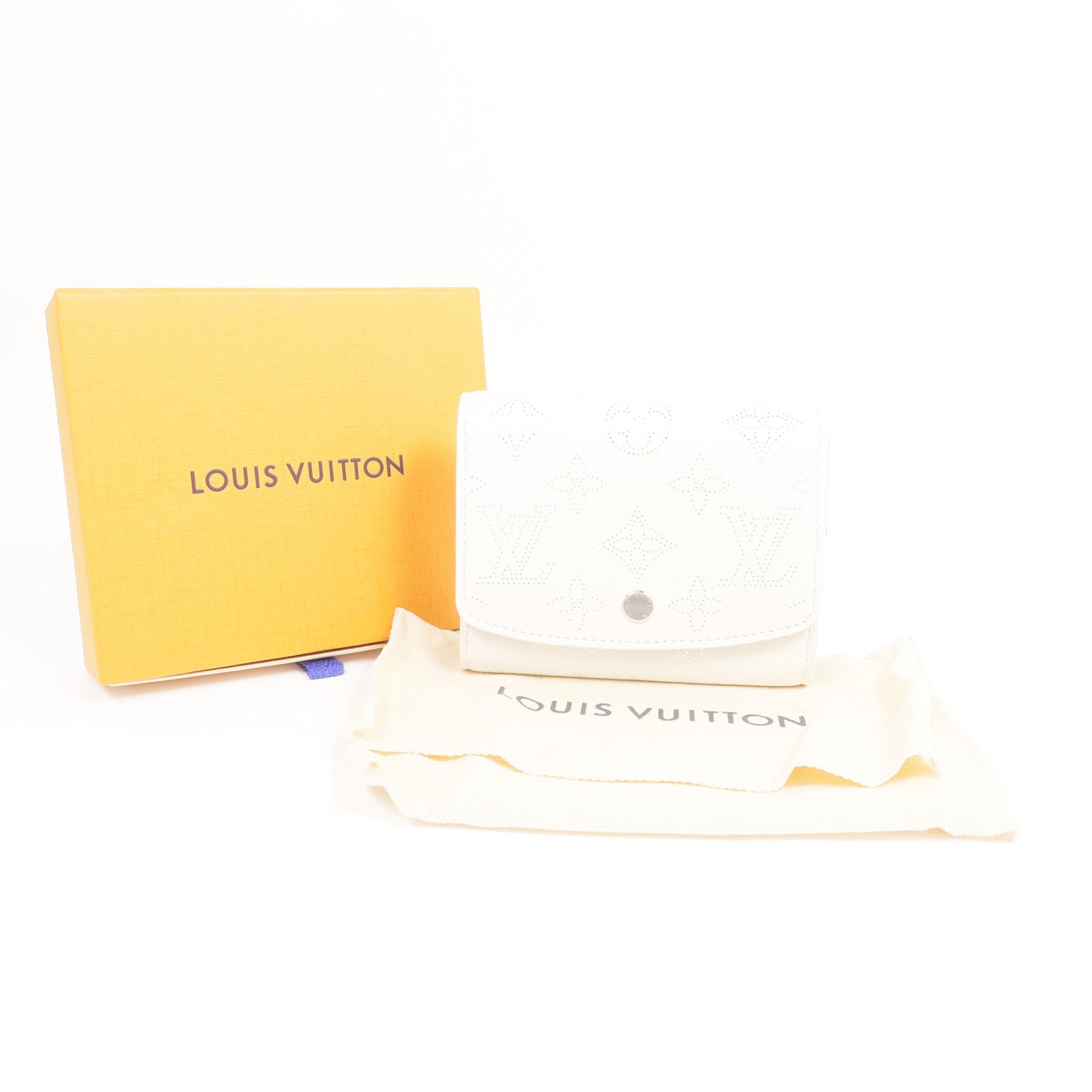 LOUIS VUITTON Mahina Iris Compact Wallet銀扣錢包