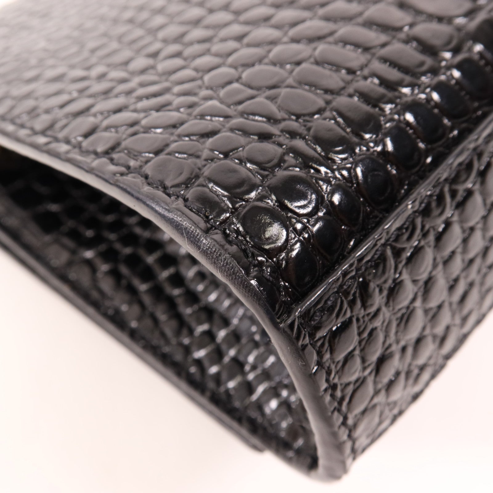 SAINT LAURENT 牛皮皮革Kate金扣鏈帶肩背袋