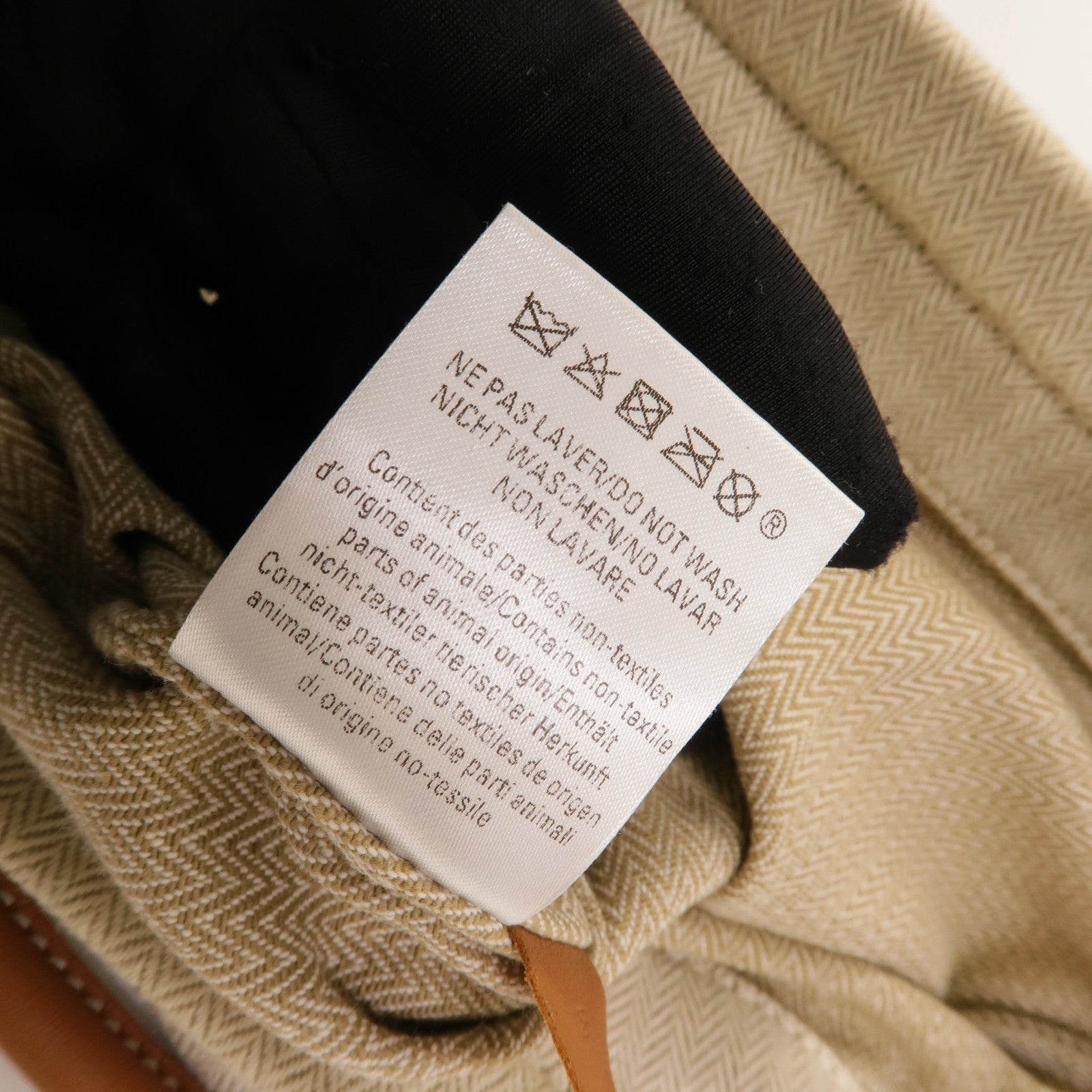 HERMES 帆布Aline Grooming肩背袋
