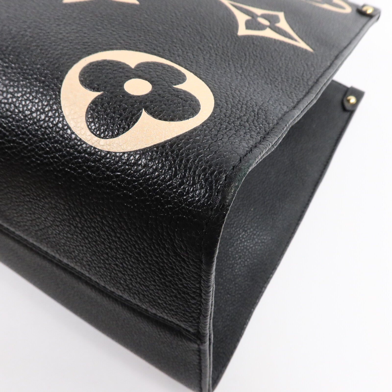 LOUIS VUITTON Monogram Empreinte OnTheGO金扣手挽肩背兩用袋