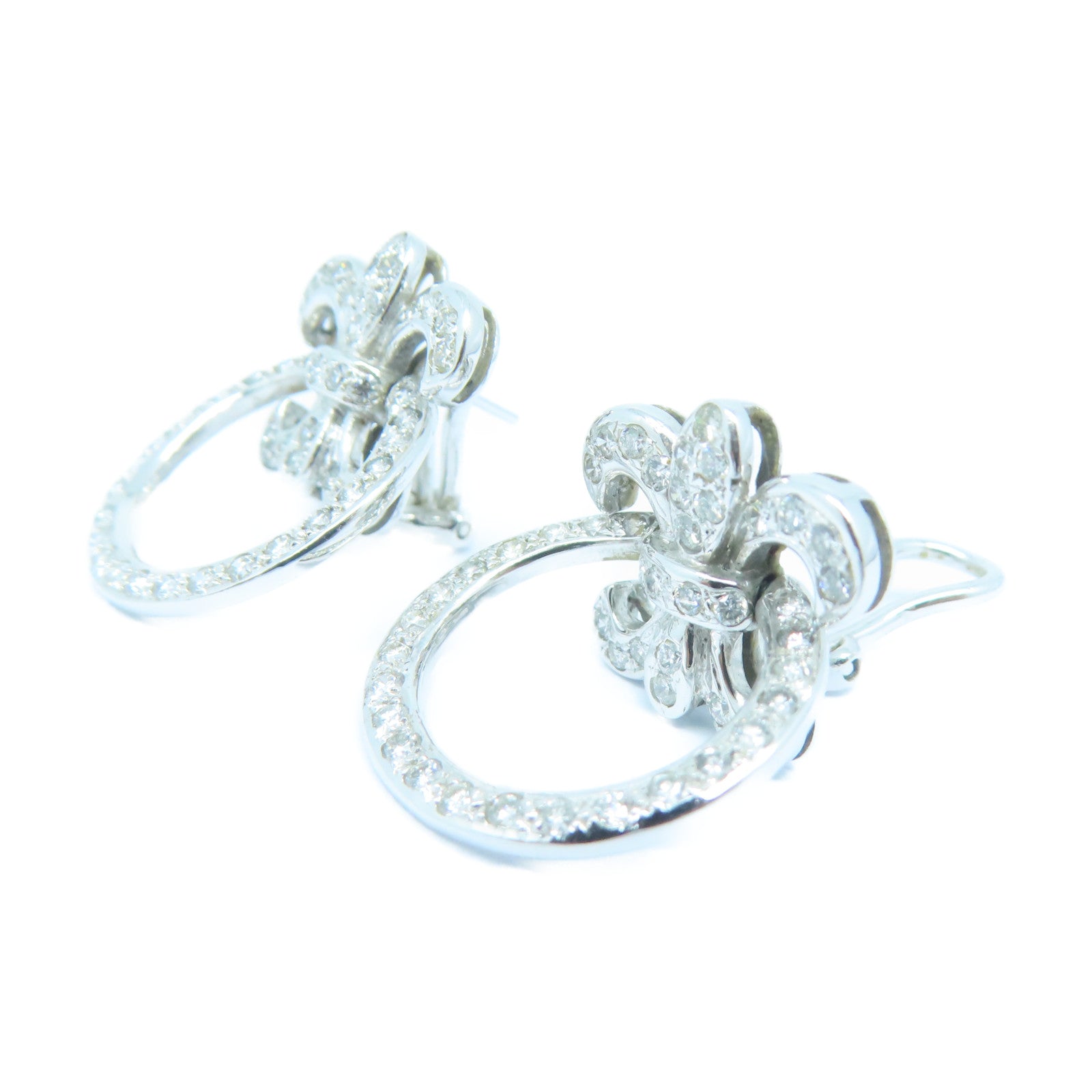 JEWELRY **【激減優惠】18K白金Earrings鑽石耳環