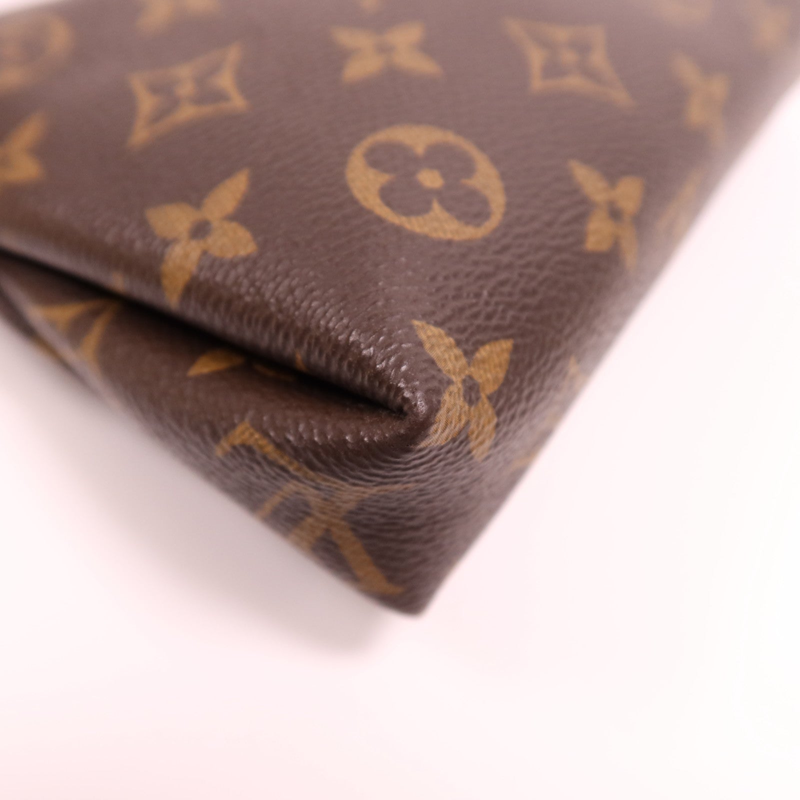 LOUIS VUITTON Monogram Pallas Clutch金扣鏈帶手挽肩背兩用袋