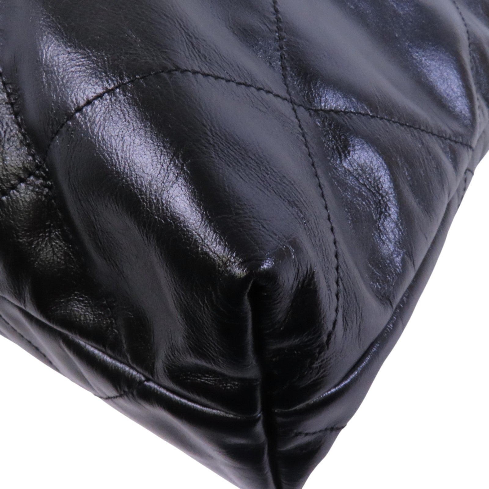 CHANEL 羊皮皮革Chanel 22 Medium金扣鏈帶肩背袋