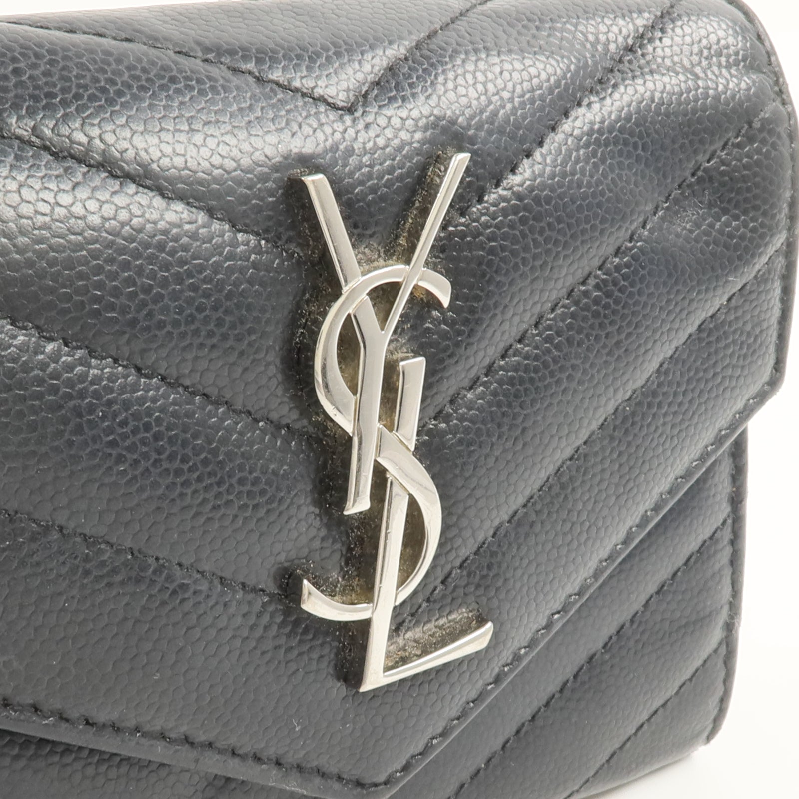 SAINT LAURENT 牛皮皮革Wallet錢包
