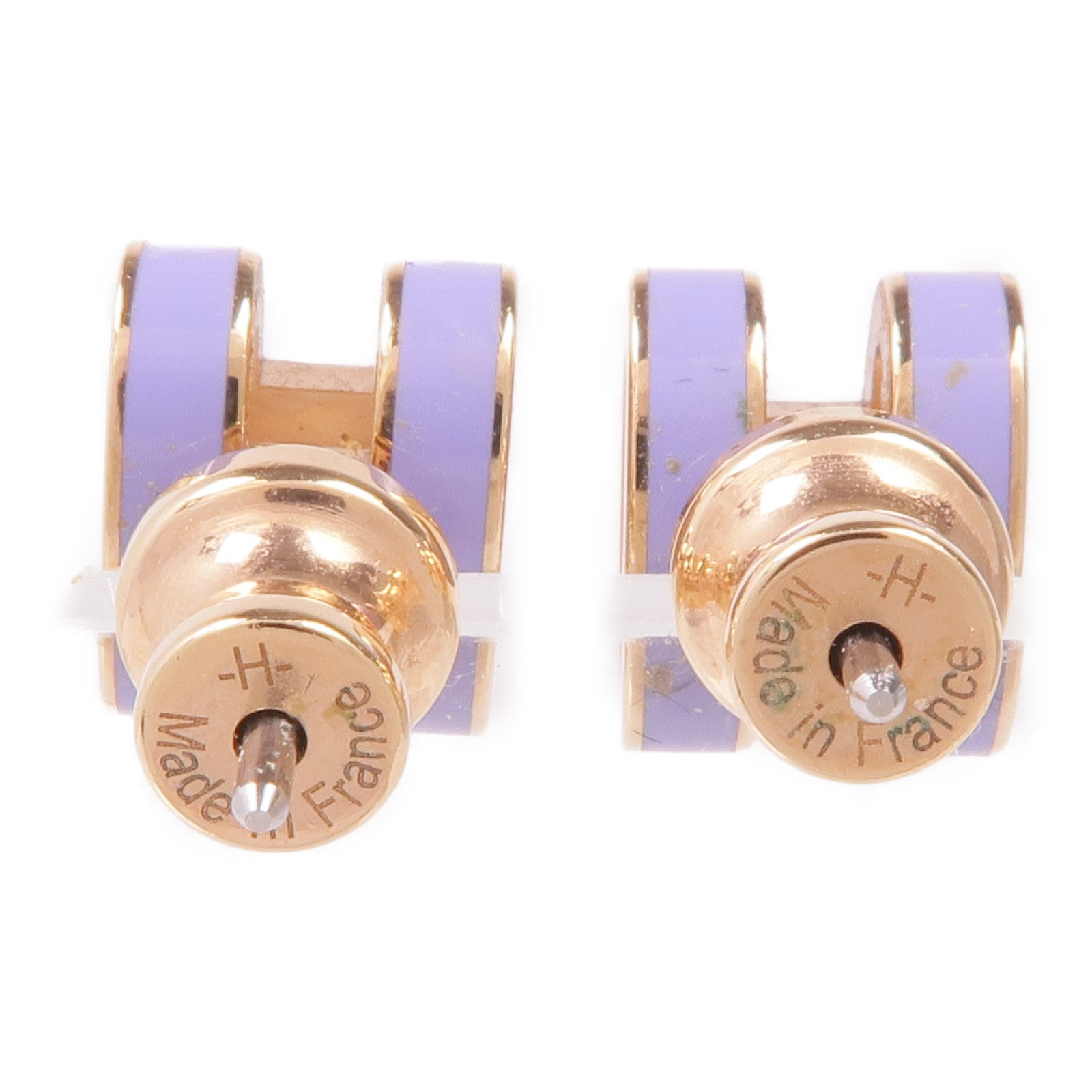 HERMES 金屬Mini Pop H Earrings耳環