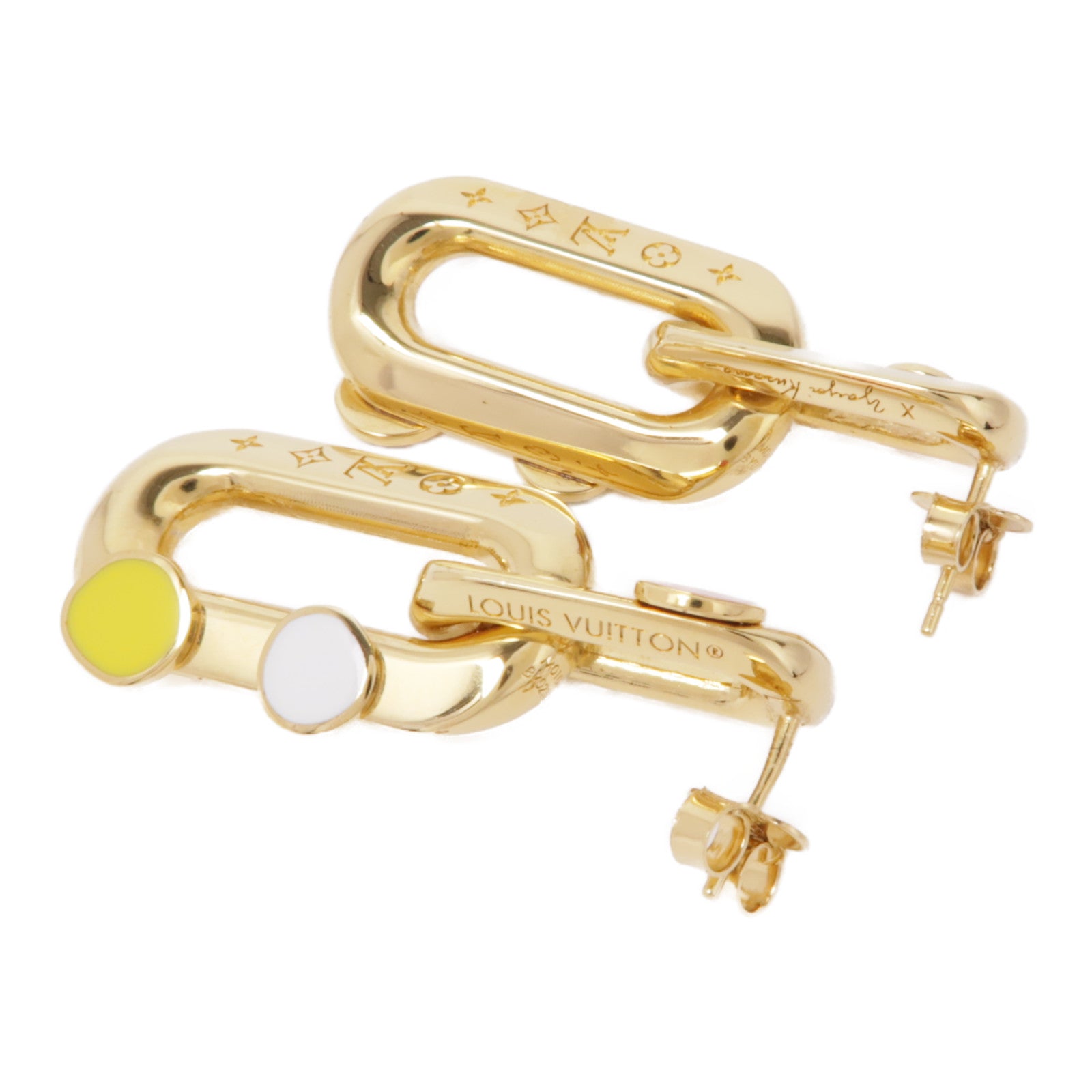 LOUIS VUITTON 金屬LV x YK Earrings耳環