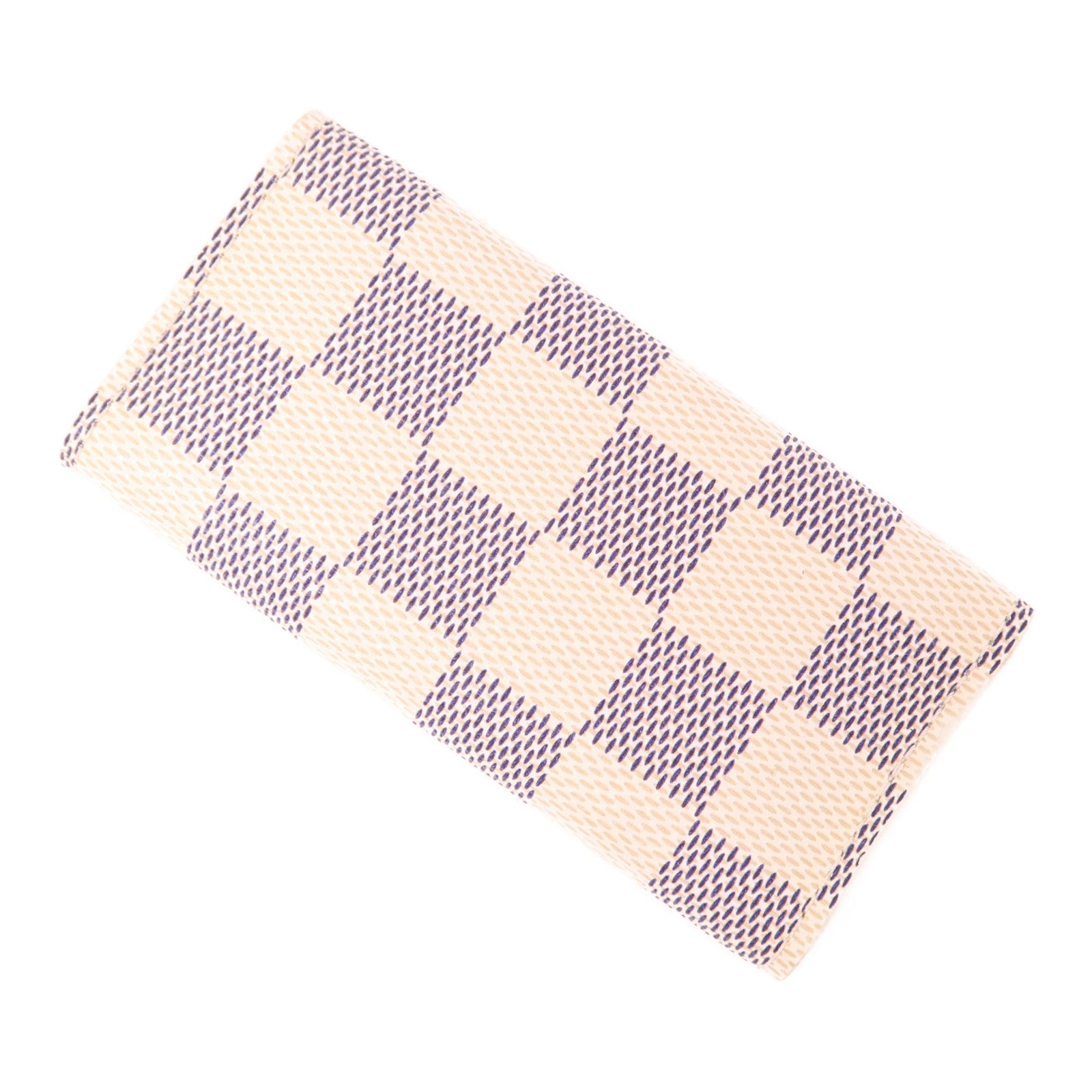 LOUIS VUITTON Damier Azur Key Holder金扣鑰匙套