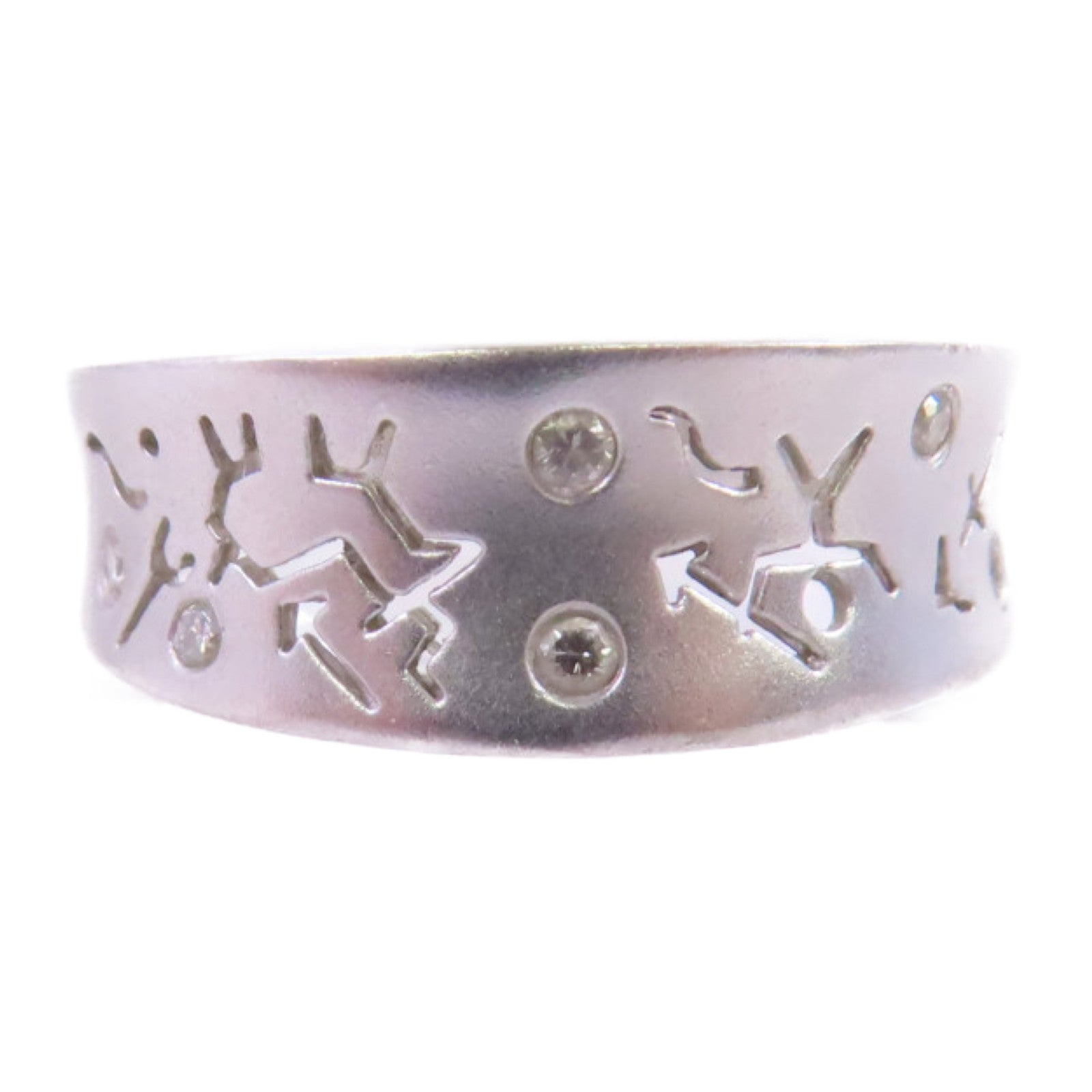 JEWELRY 18K白金Diamond Ring鑽石戒指US#5.25