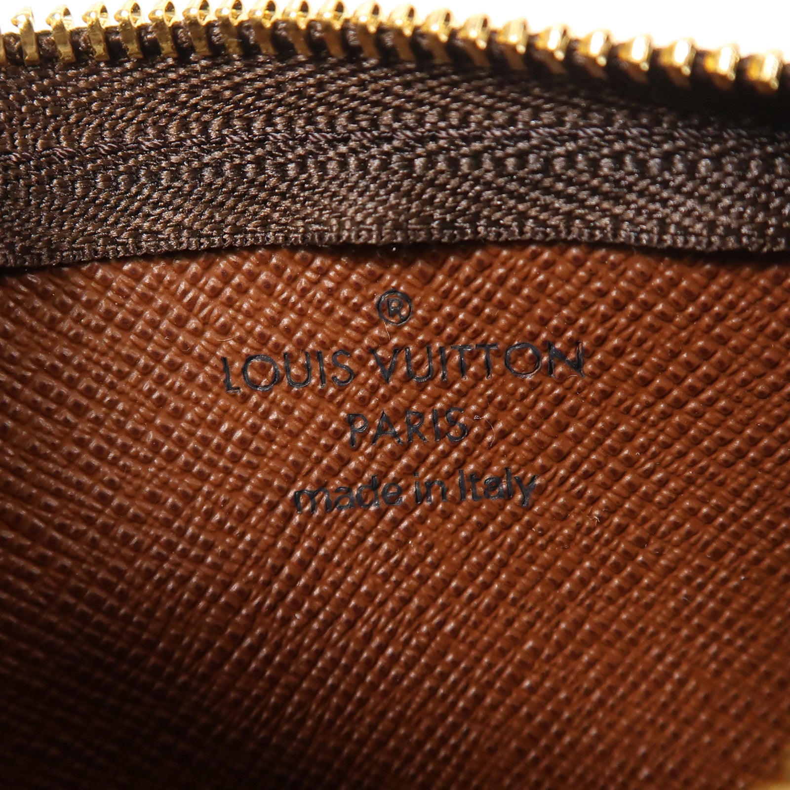 LOUIS VUITTON Monogram Key Pouch金扣鎖匙包