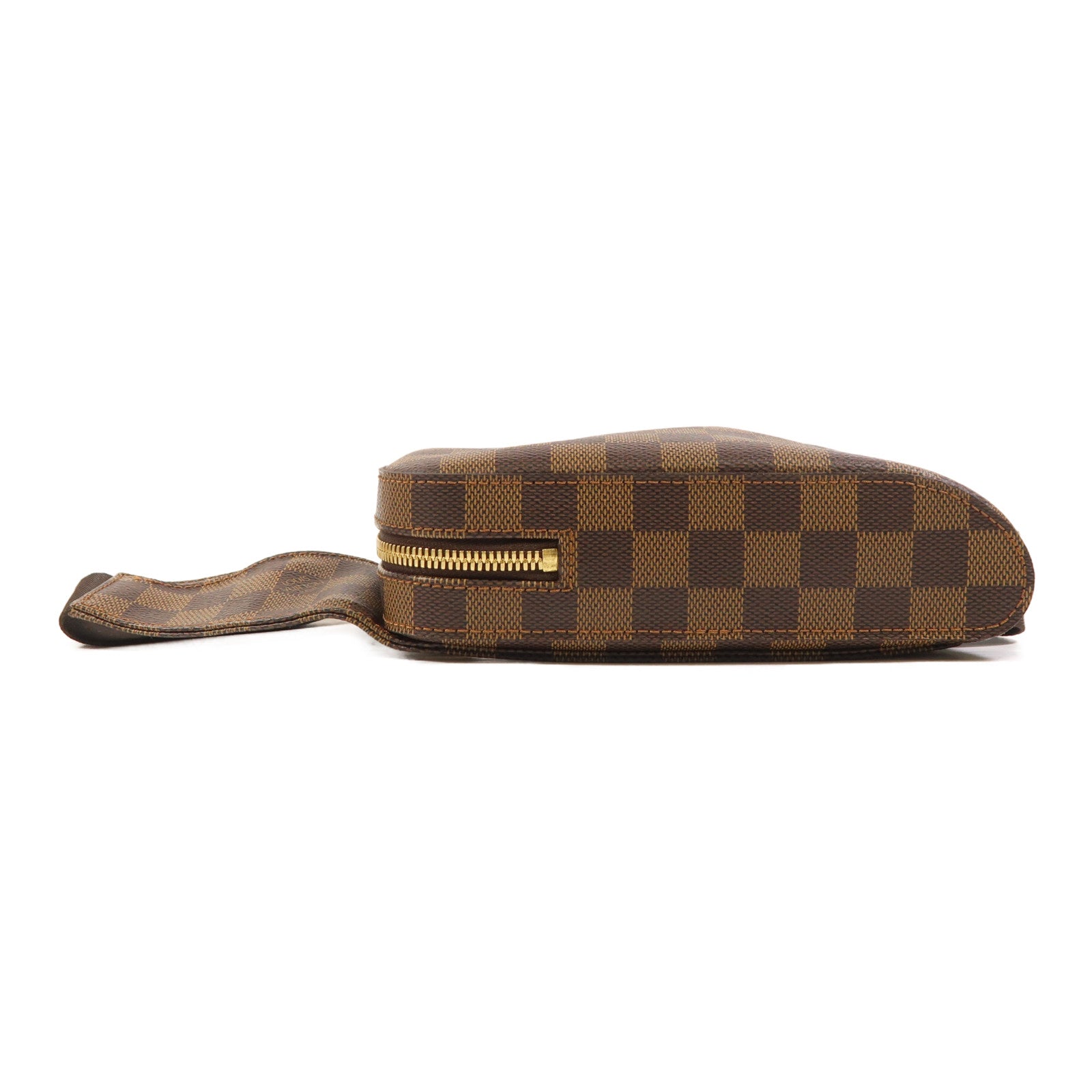 LOUIS VUITTON Damier Geronimos金扣腰包