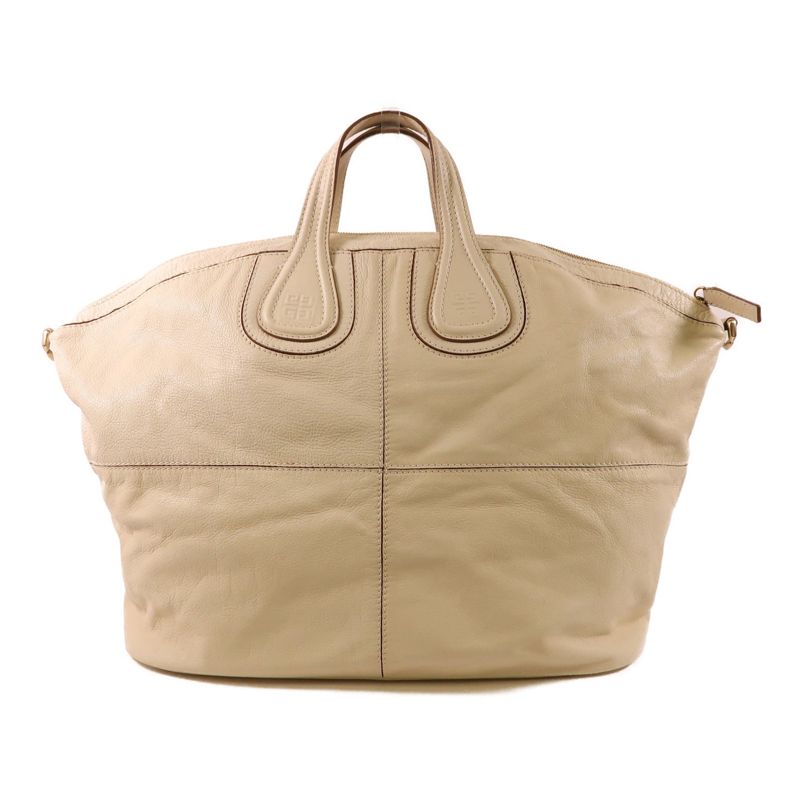 GIVENCHY 牛皮皮革2 Way Shoulder金扣手挽肩背兩用袋