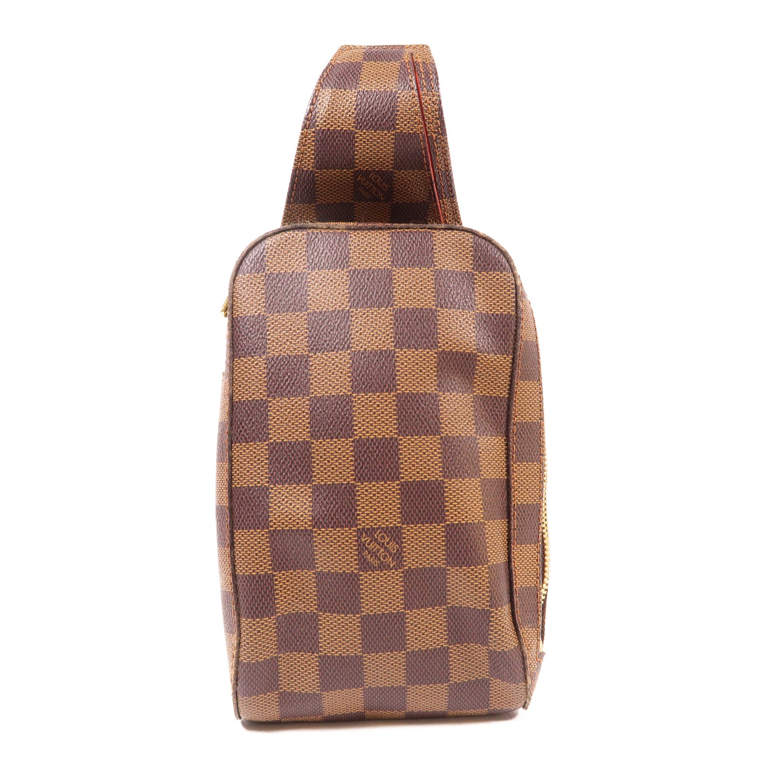 LOUIS VUITTON Damier Geronimos金扣腰包