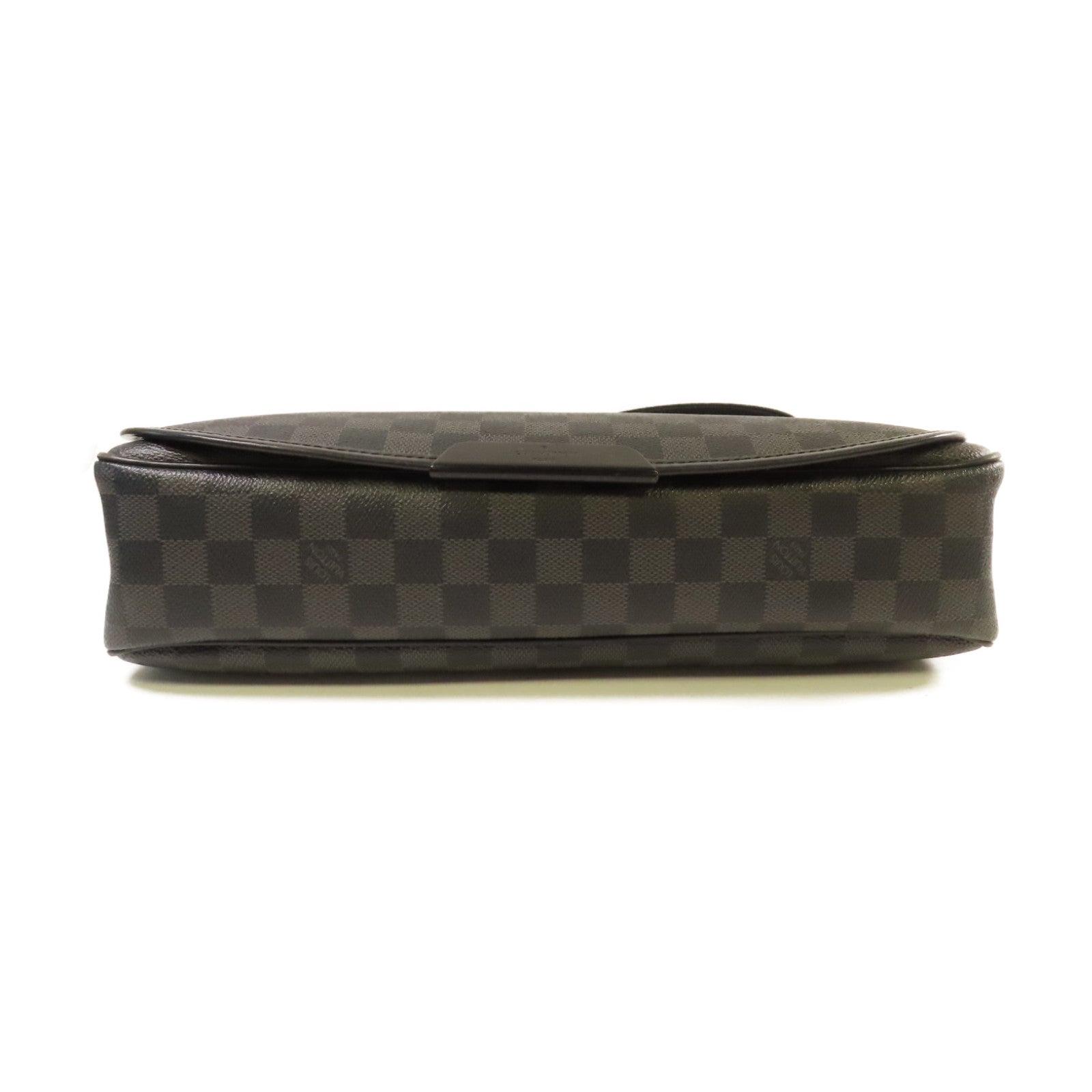 LOUIS VUITTON 【激減優惠】Damier Graphite Daniel GM Shoulder Bag肩背袋黑色/碳灰色