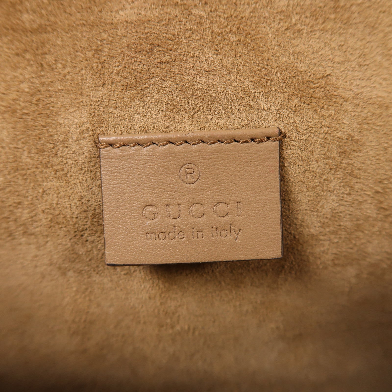GUCCI 塗層帆布GG Supreme Dionysus銀扣鏈帶肩背袋