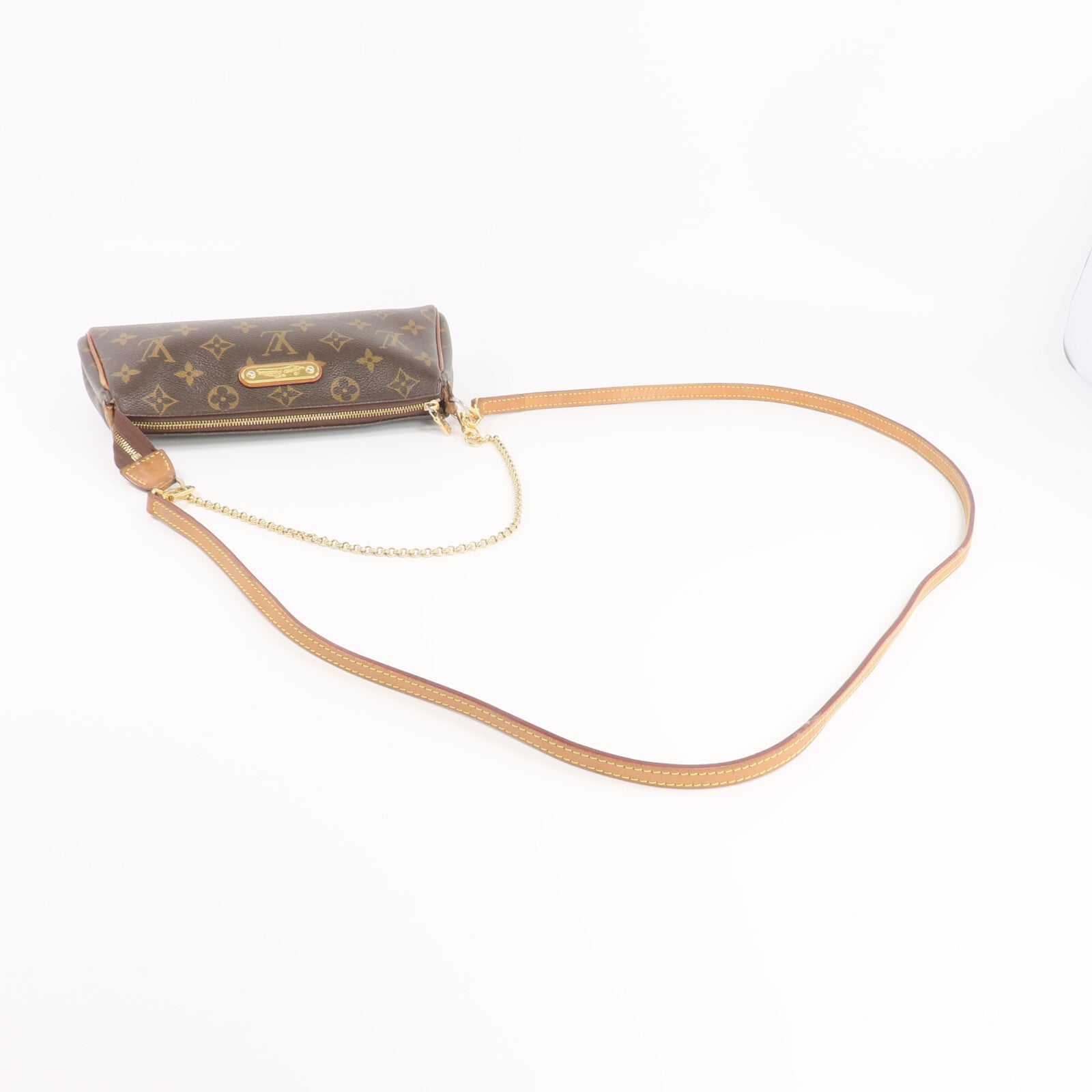 LOUIS VUITTON Monogram Eva金扣手挽肩背兩用袋