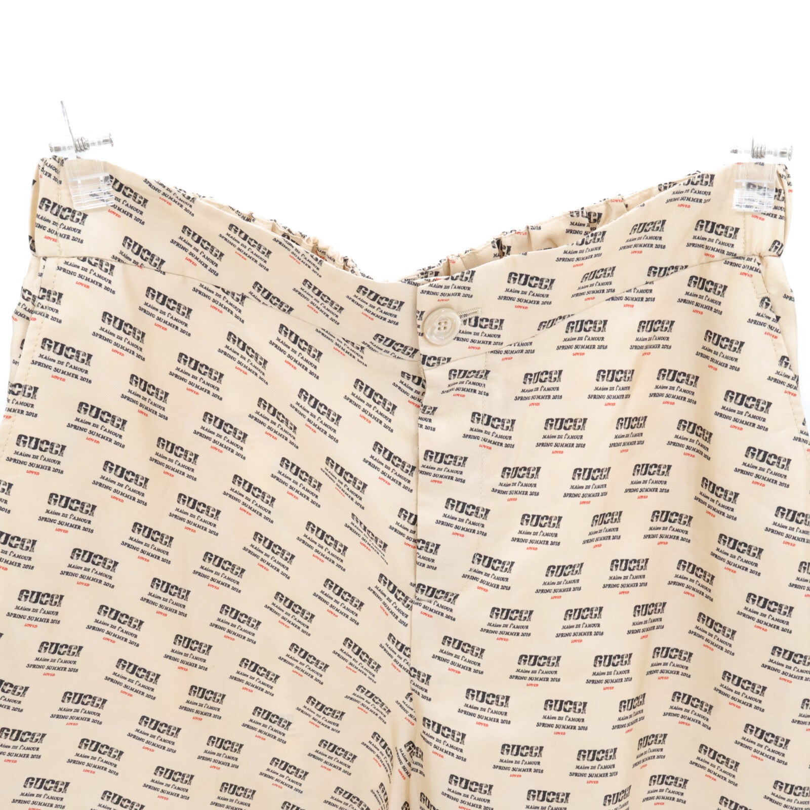 GUCCI Logo Stamp Short褲子