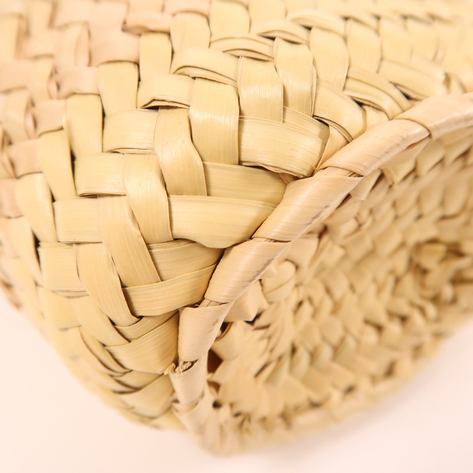 Tory Burch 草織Ella Mini Basket Bag手挽肩背兩用袋米色