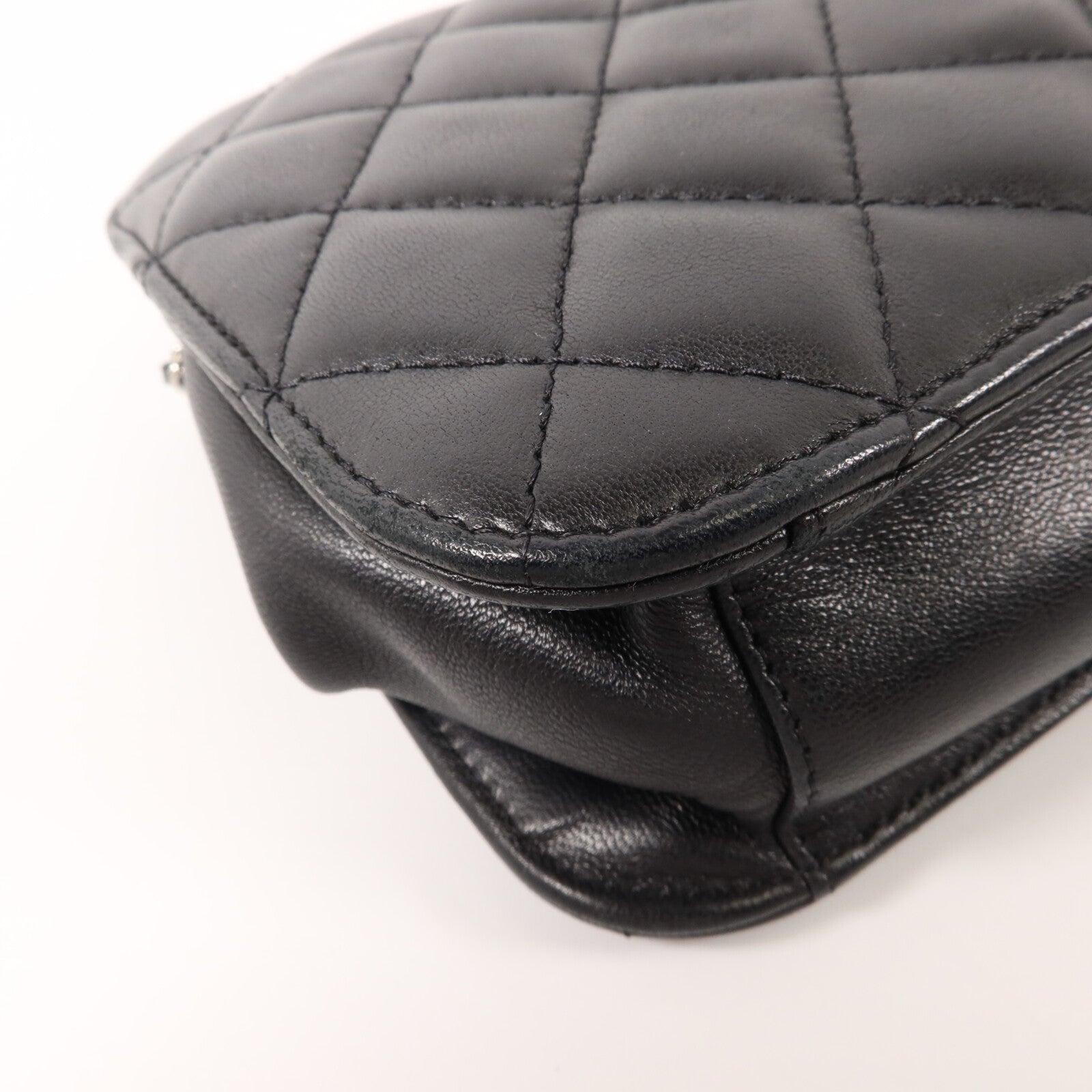 CHANEL 羊皮皮革Chain Shoulder鏈帶肩背袋